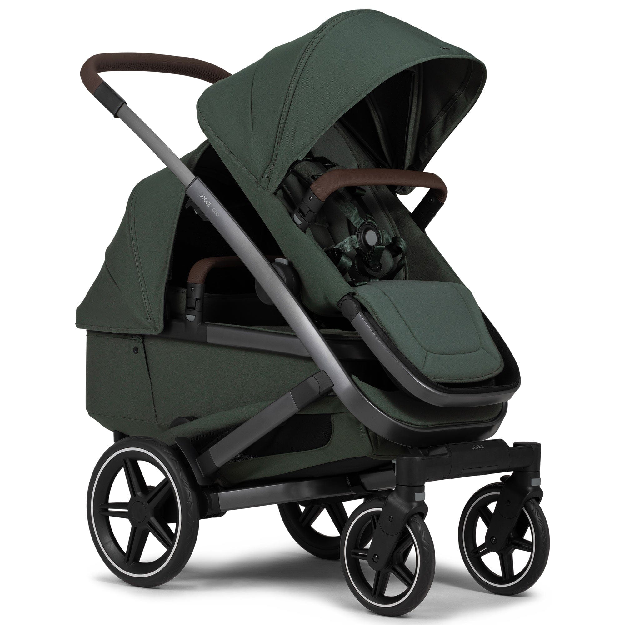 Joolz Geo3 Duo Seat in Forest Green Buggy Accessories