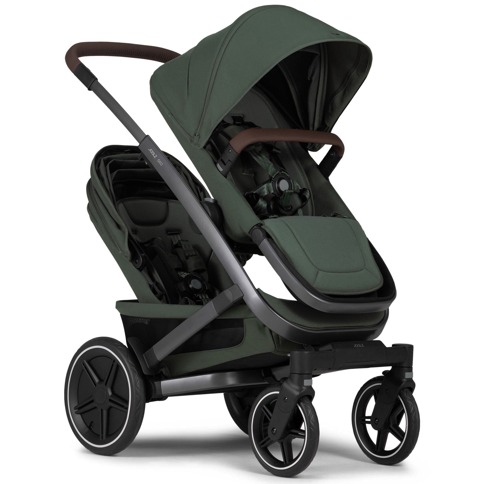 Joolz Geo3 Duo Seat in Forest Green Buggy Accessories