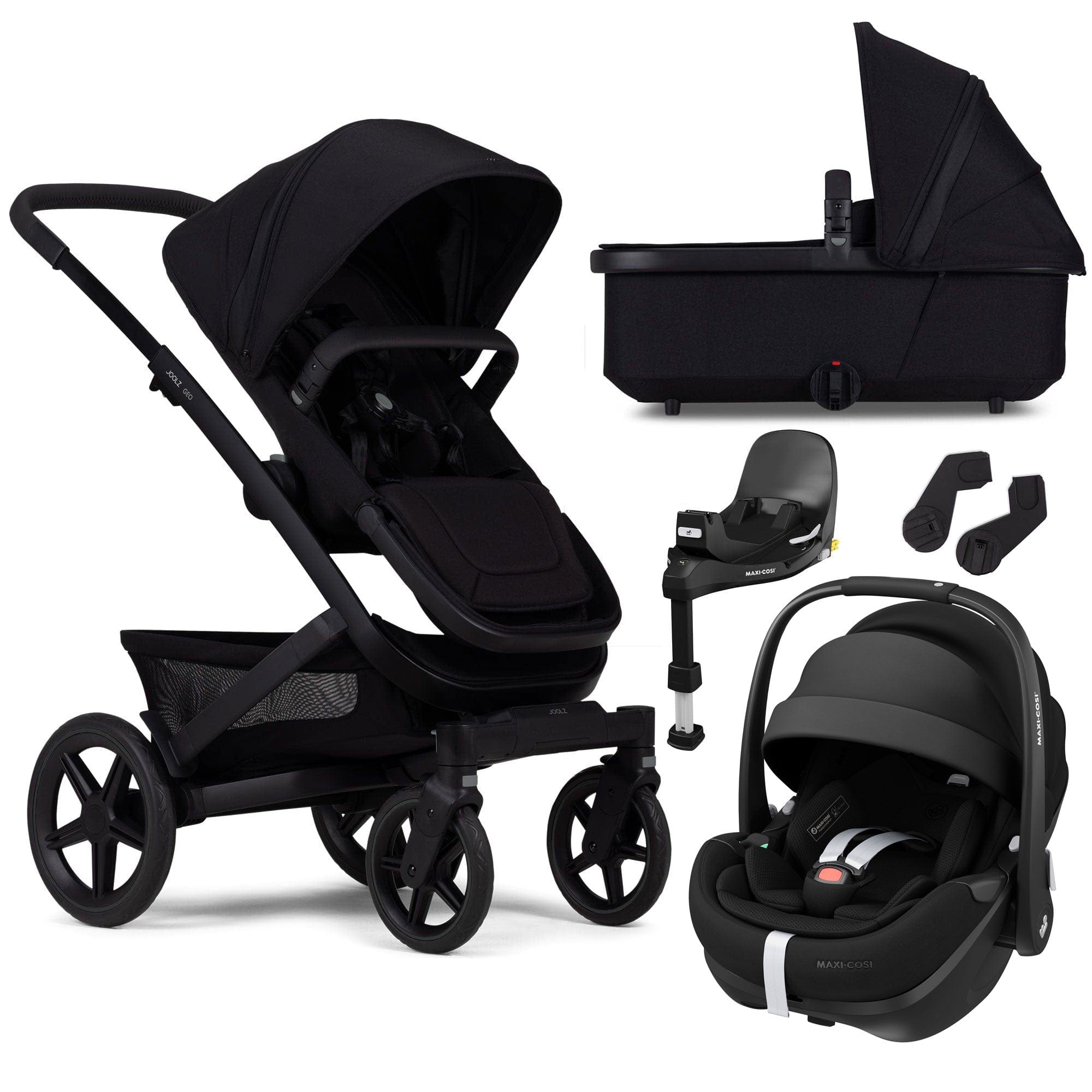 Joolz Geo3 Complete Maxi Cosi Travel System in Space Black