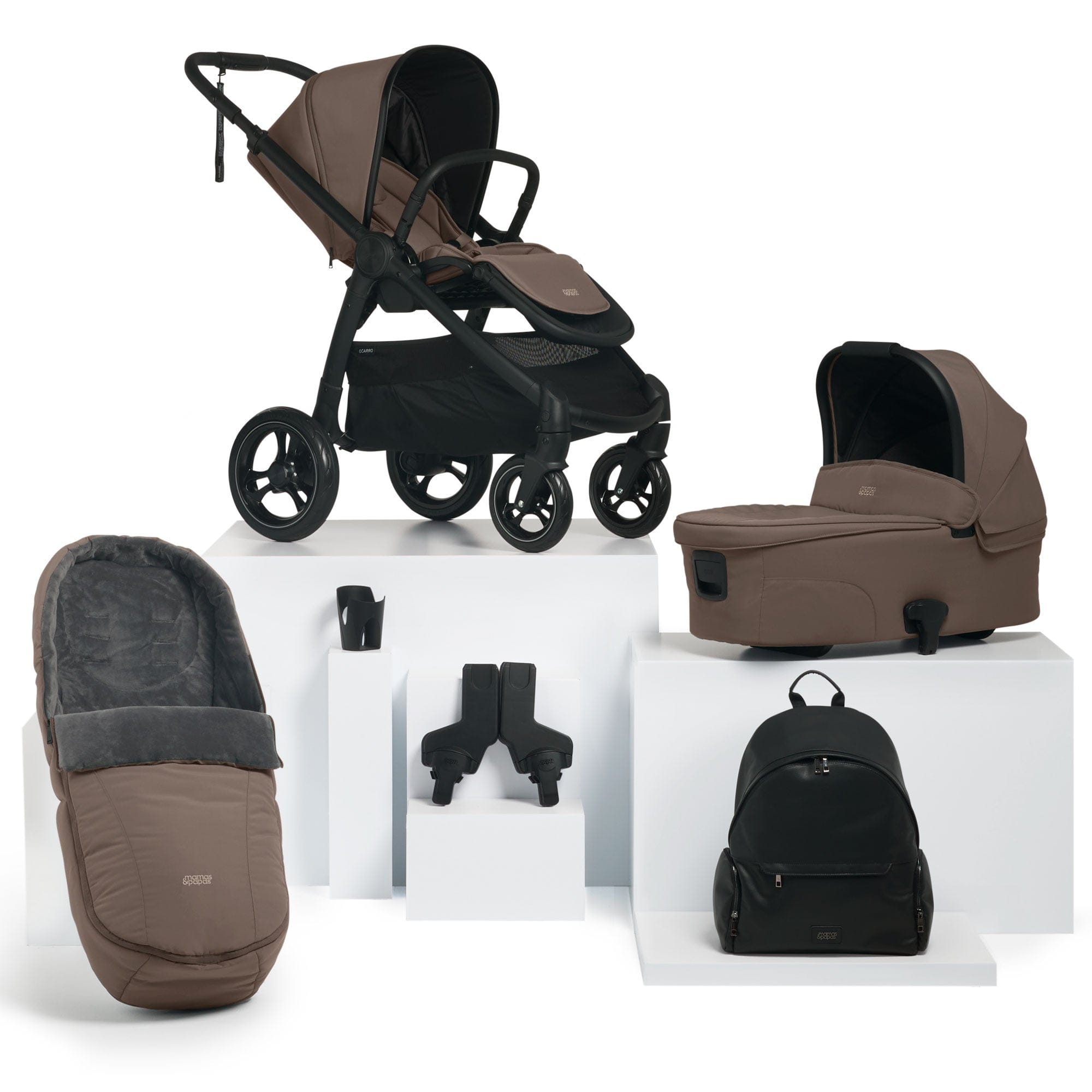 Mamas & Papas Ocarro 6-Piece Essentials Kit Café Baby Prams 5989J0200 5063229180088