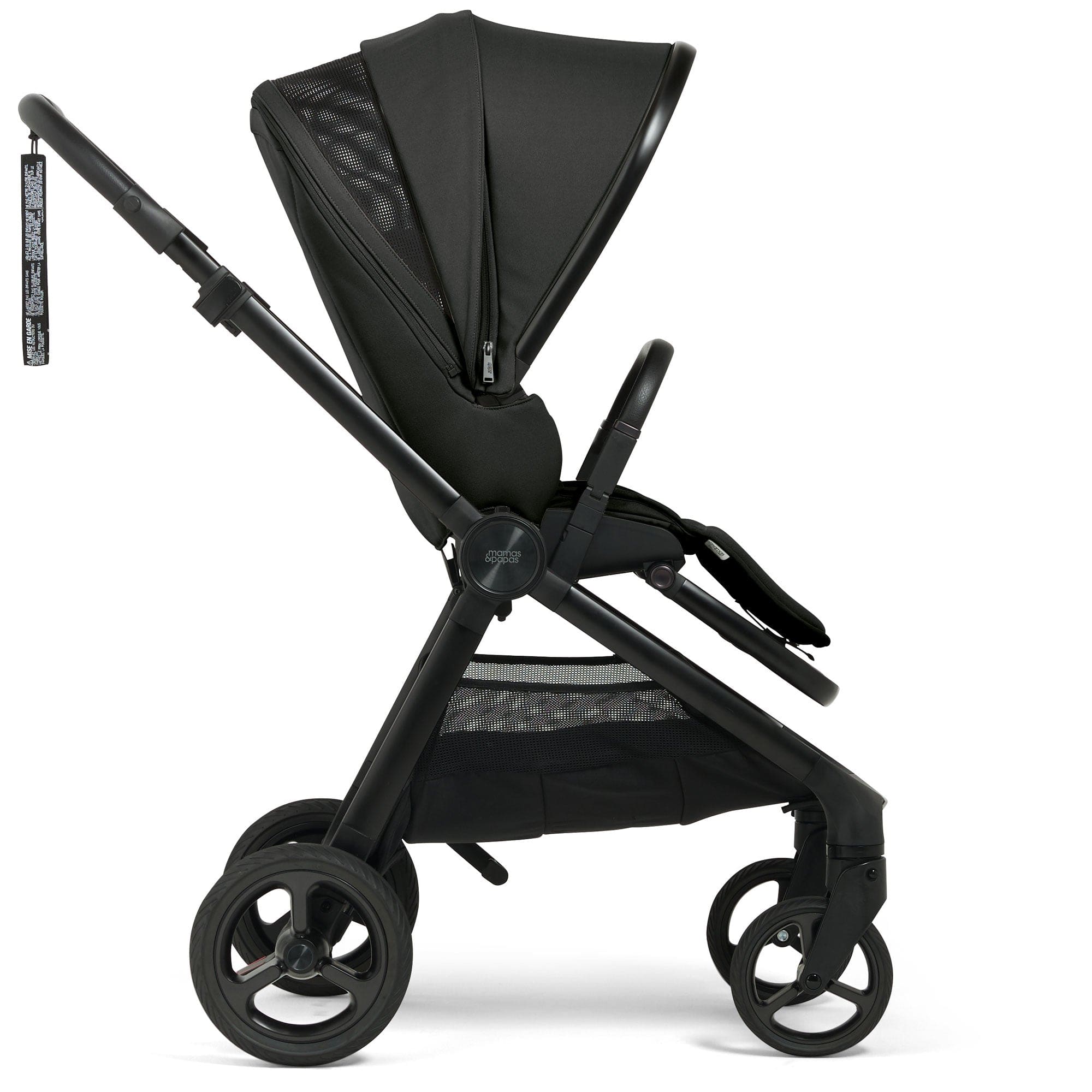 Mamas & Papas Vardo Complete Cybex Bundle in Noir Baby Prams