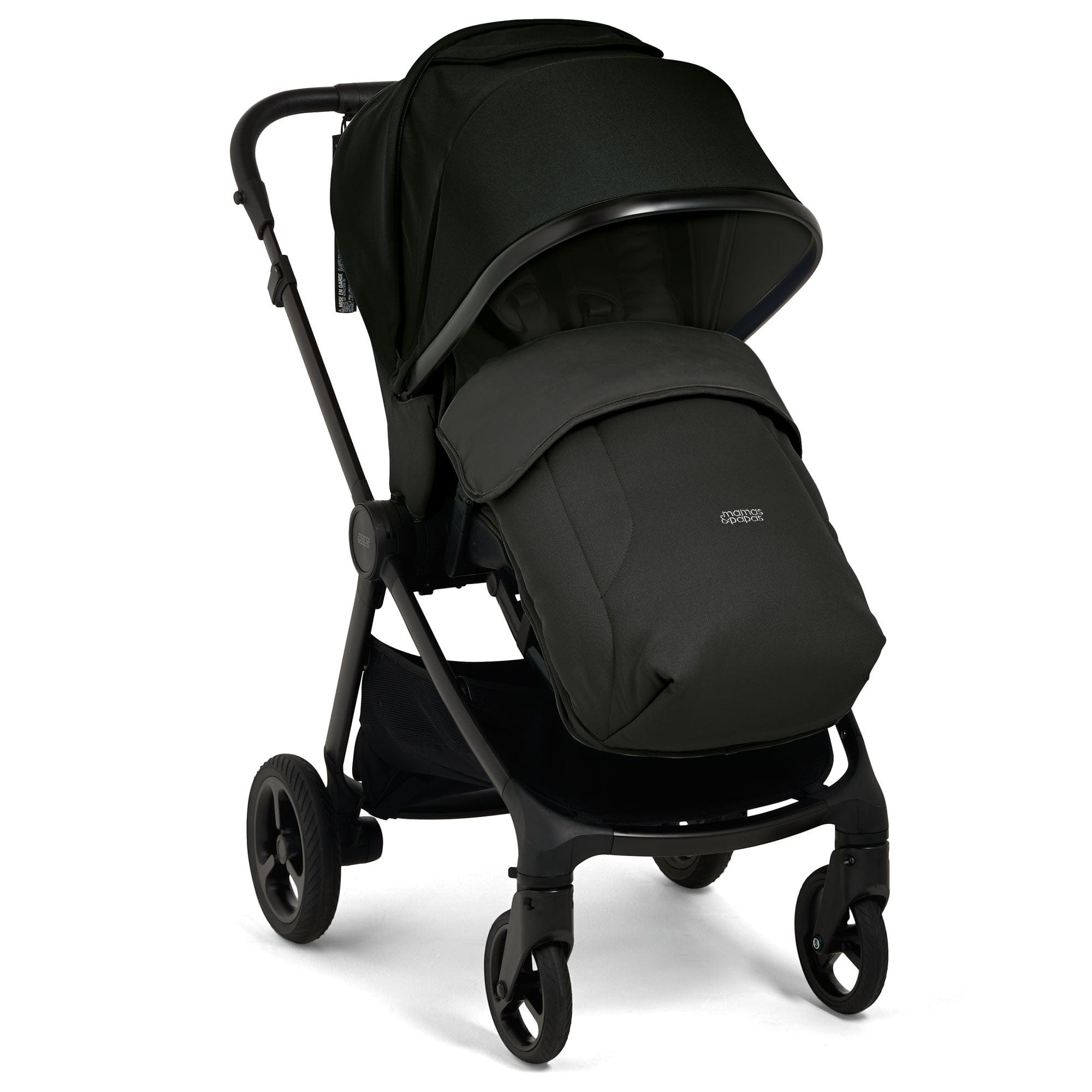 Mamas & Papas Vardo Complete Cybex Bundle in Noir Baby Prams