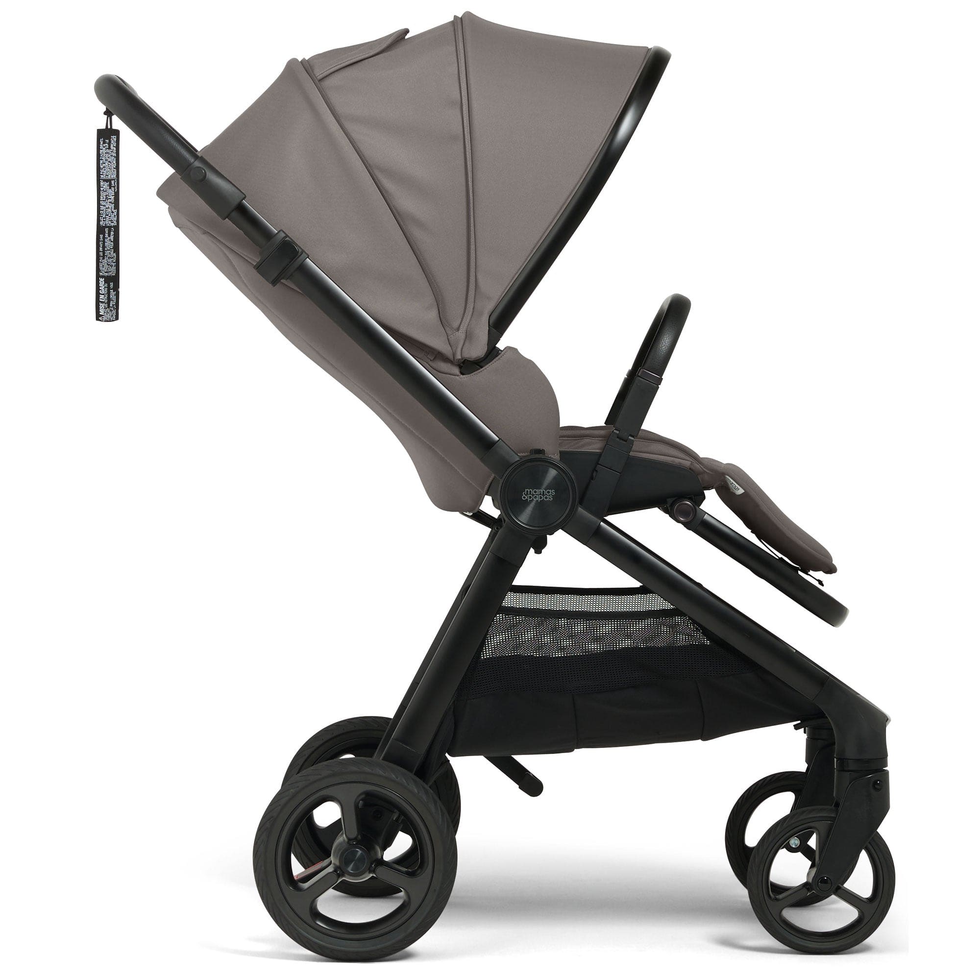 Mamas & Papas Vardo Complete Cybex Bundle in Storm Baby Prams