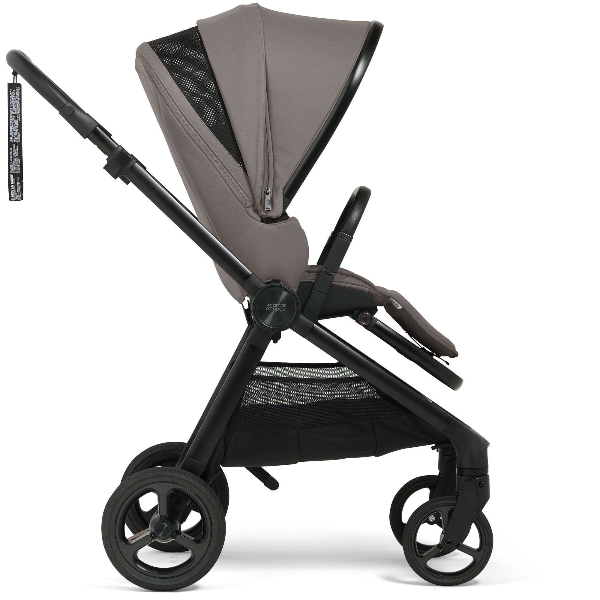 Mamas & Papas Vardo Complete Cybex Bundle in Storm Baby Prams