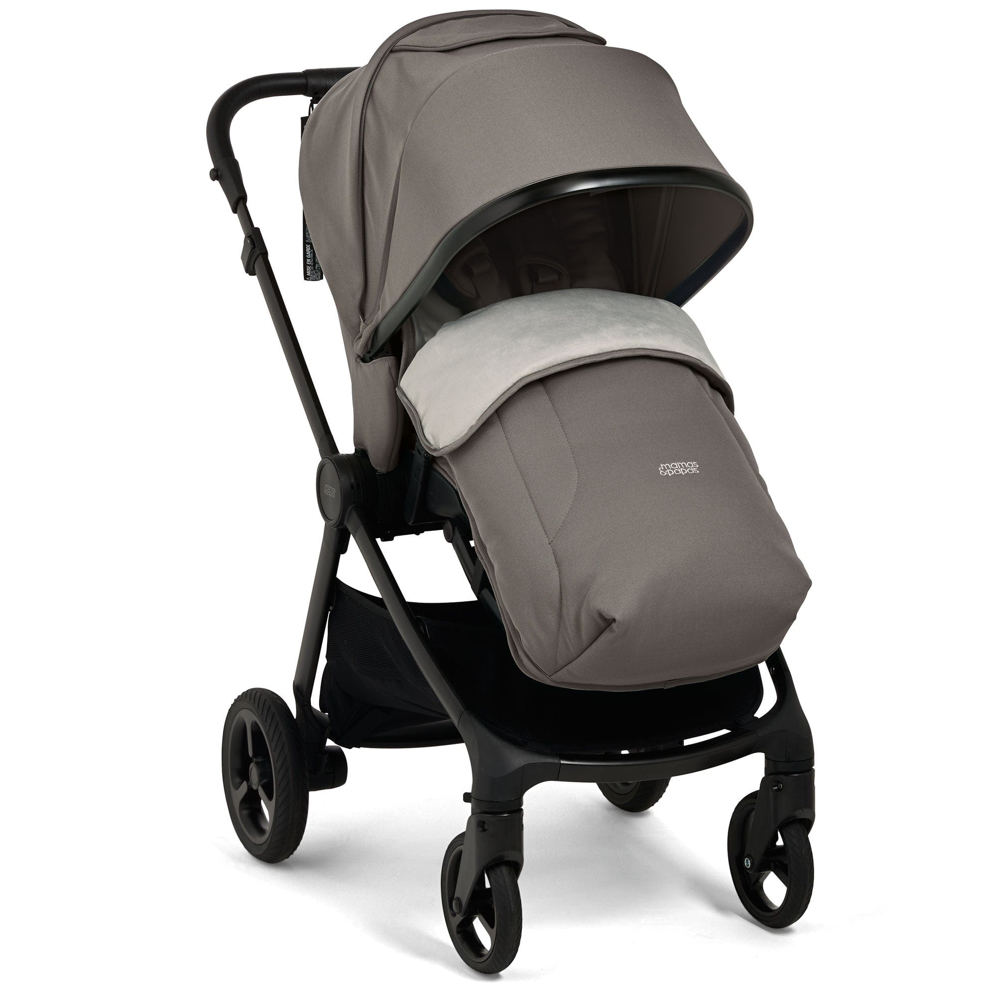 Mamas & Papas Vardo Complete Cybex Bundle in Storm Baby Prams