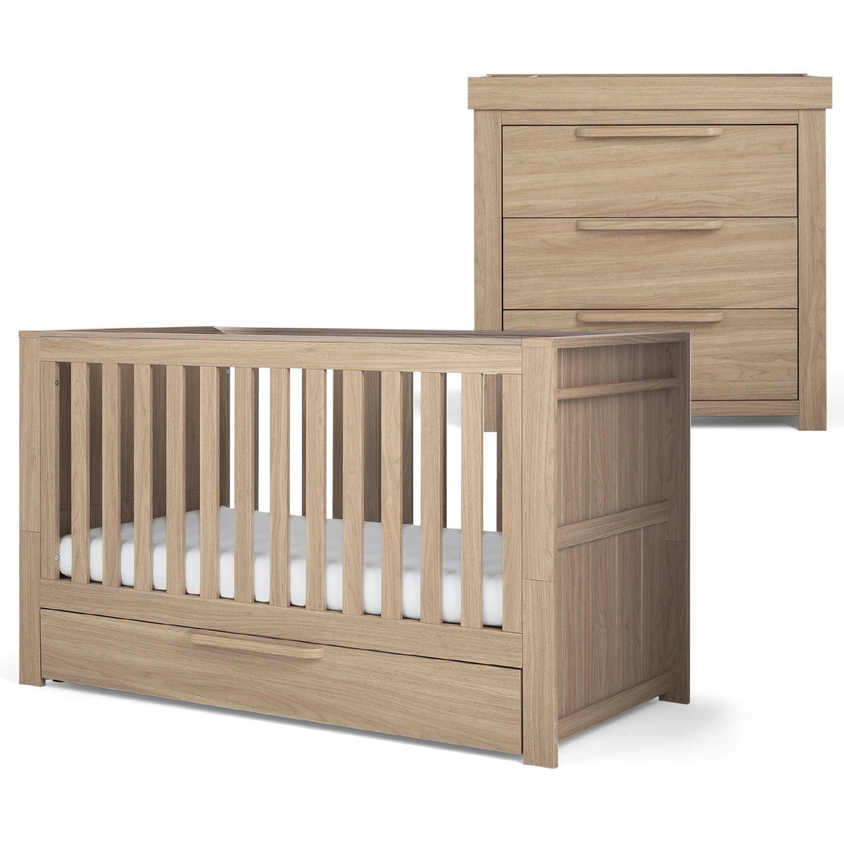 Mamas & Papas Franklin 2 Piece Roomset in Natural Oak Nursery Room Sets