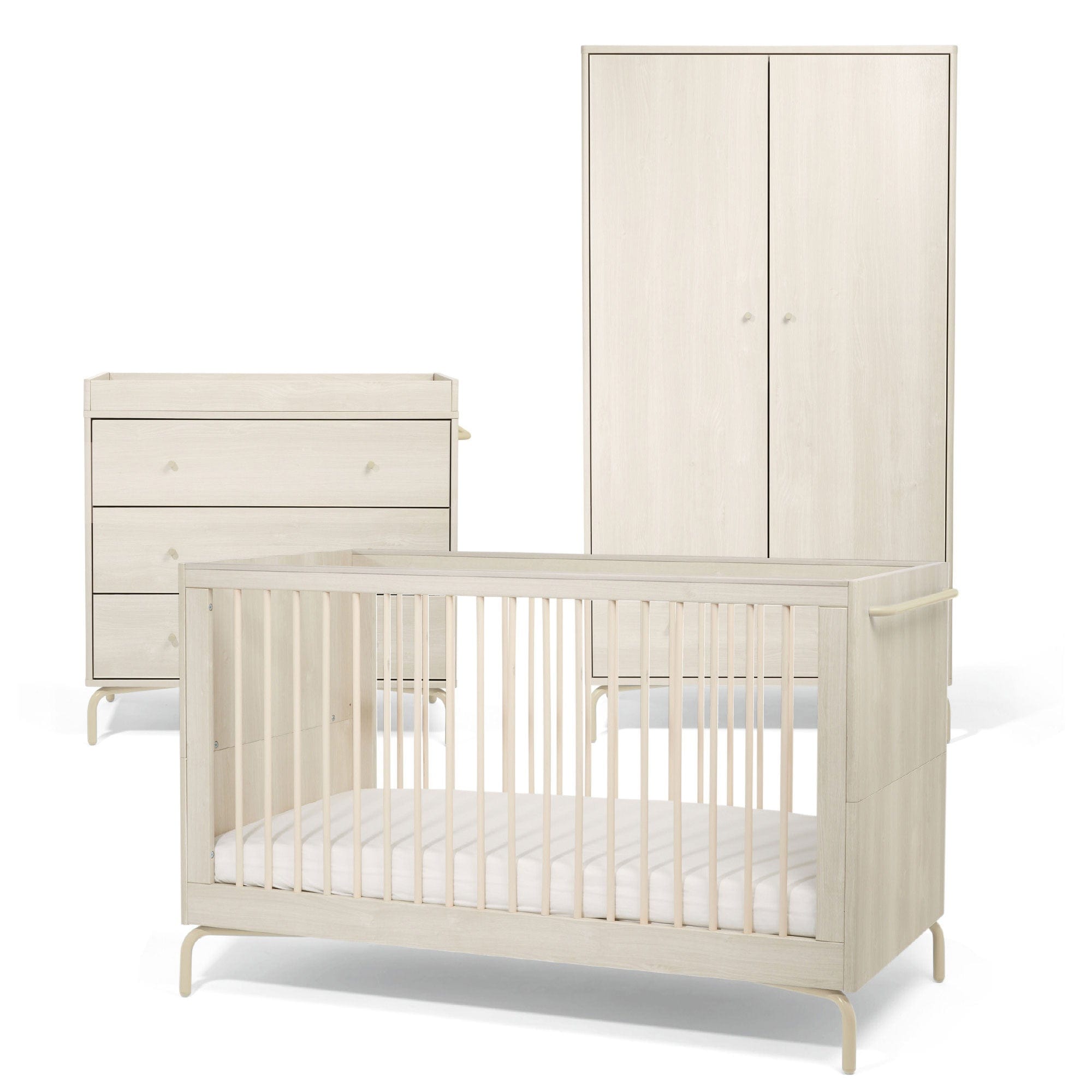 Mamas & Papas Kinlay 3 Piece Roomset in Parchment Nursery Room Sets