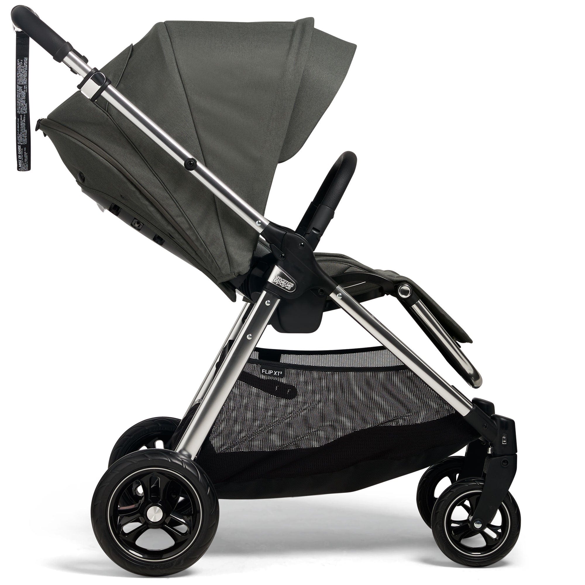 Mamas & Papas Flip XT³ 8 Piece Essentials Bundle with Car Seat in Harbour Grey Travel Systems