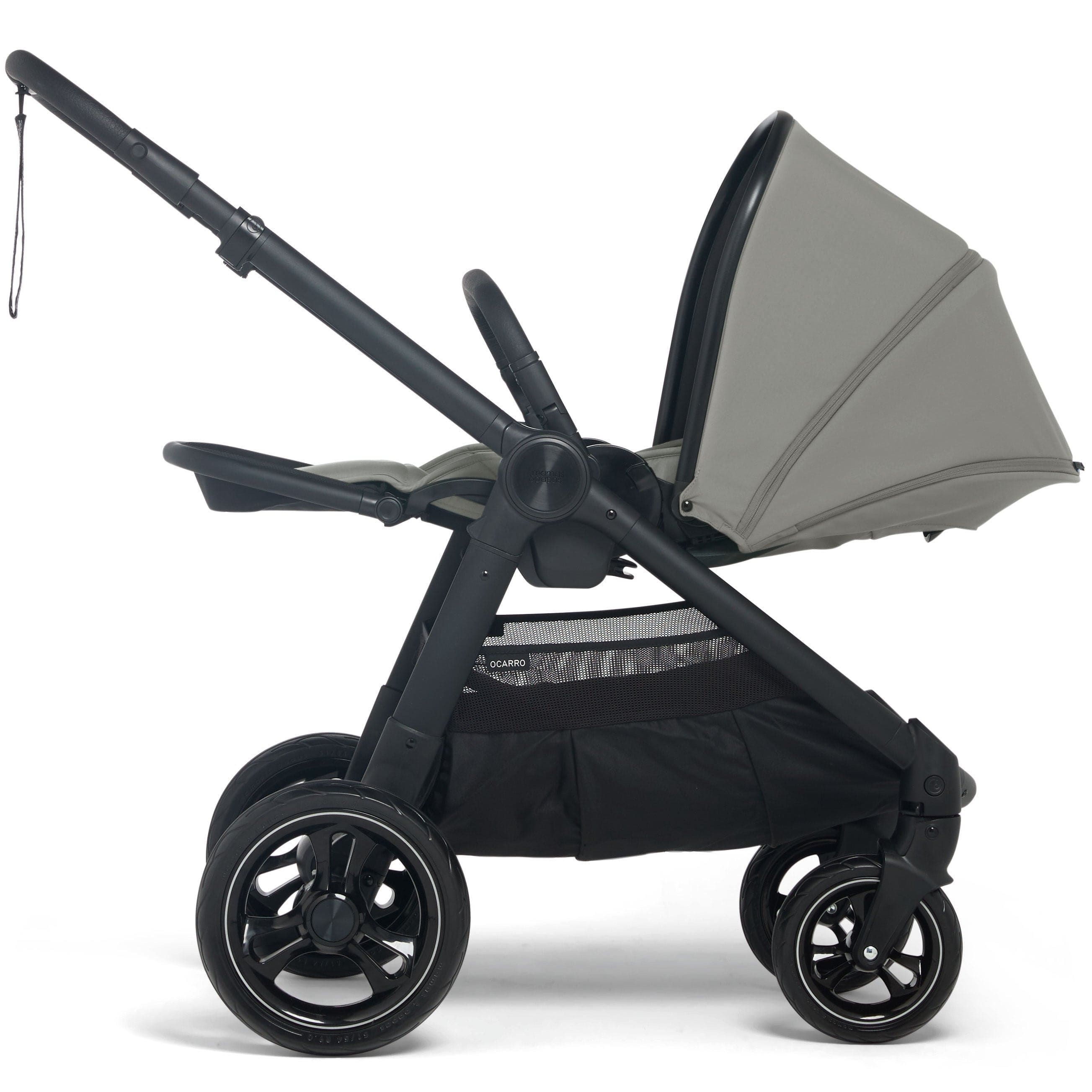 Mamas & Papas Ocarro 8-Piece Maxi Cosi Bundle in Flint Grey Travel Systems