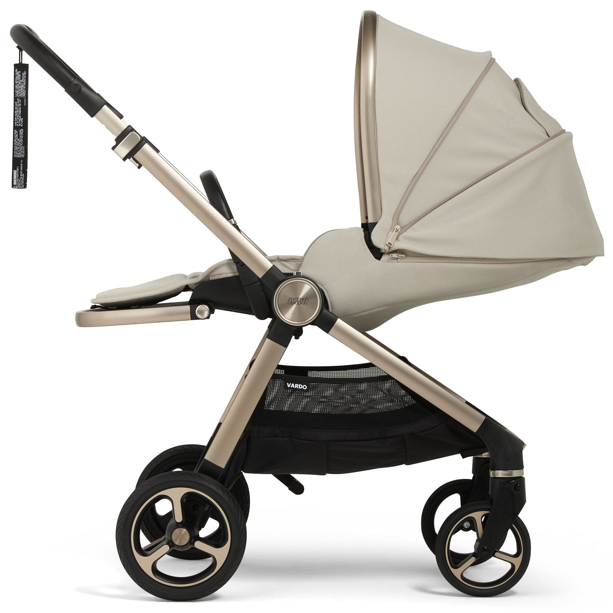 Mamas & Papas Vardo Complete Cybex Bundle in Shell Travel Systems