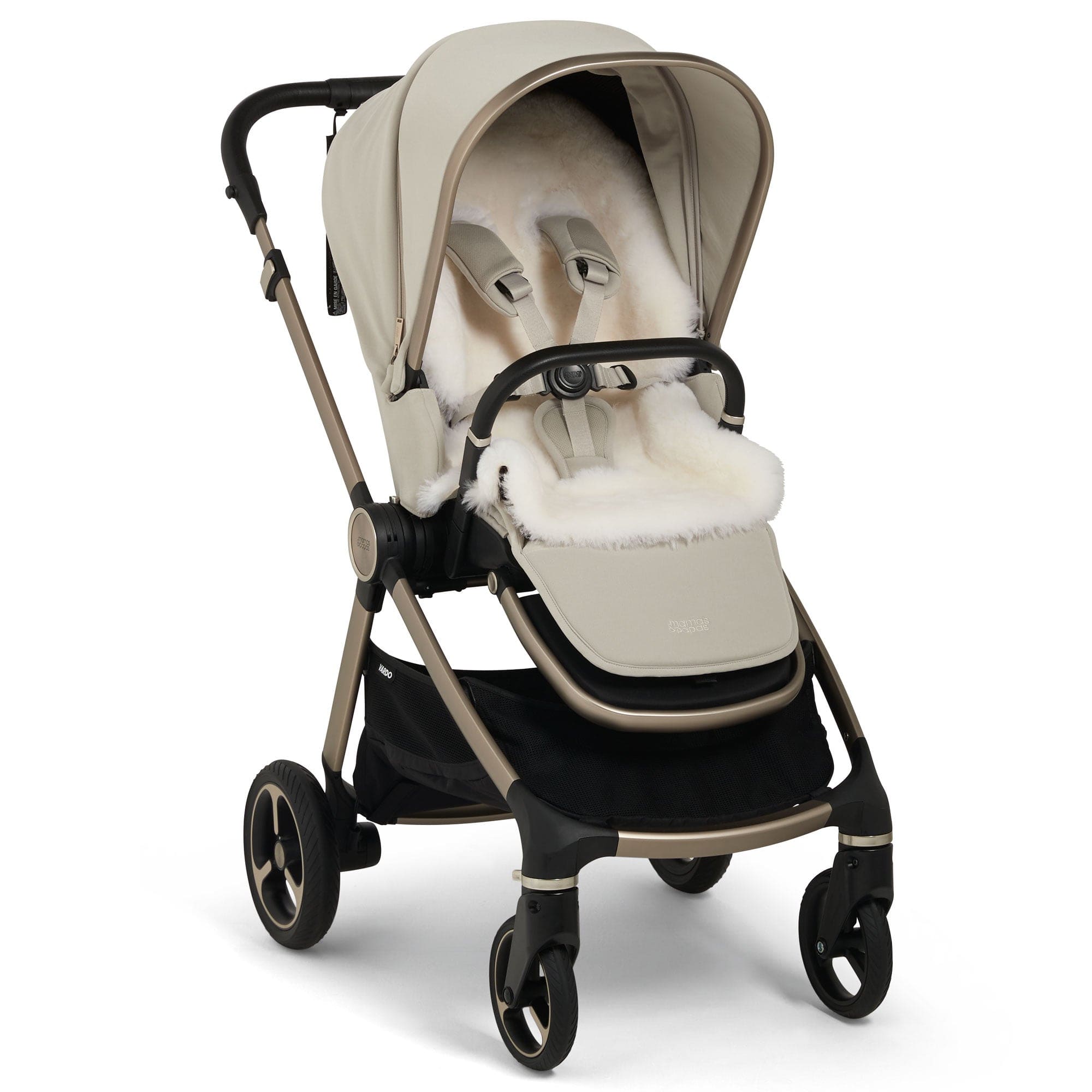 Mamas & Papas Vardo Complete Cybex Bundle in Shell Travel Systems