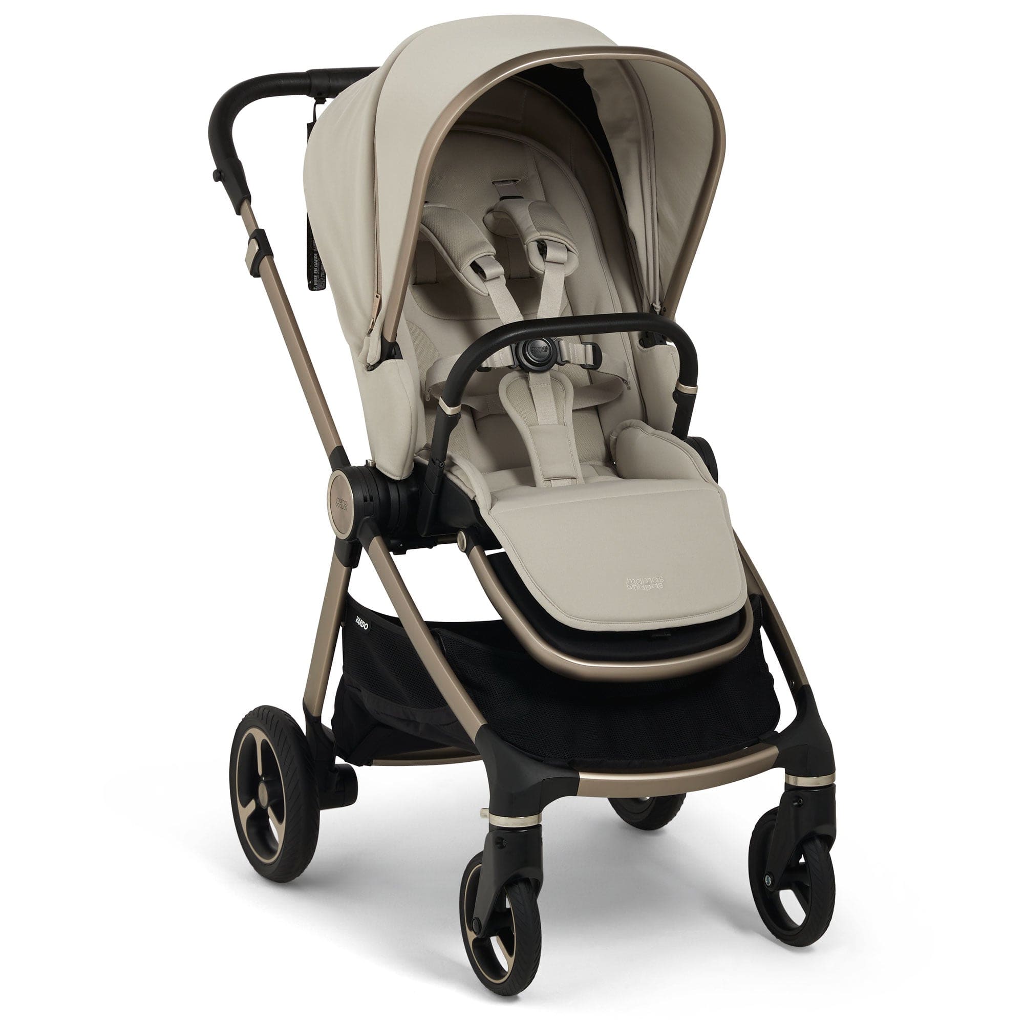 Mamas & Papas Vardo Complete Cybex Bundle in Shell Travel Systems