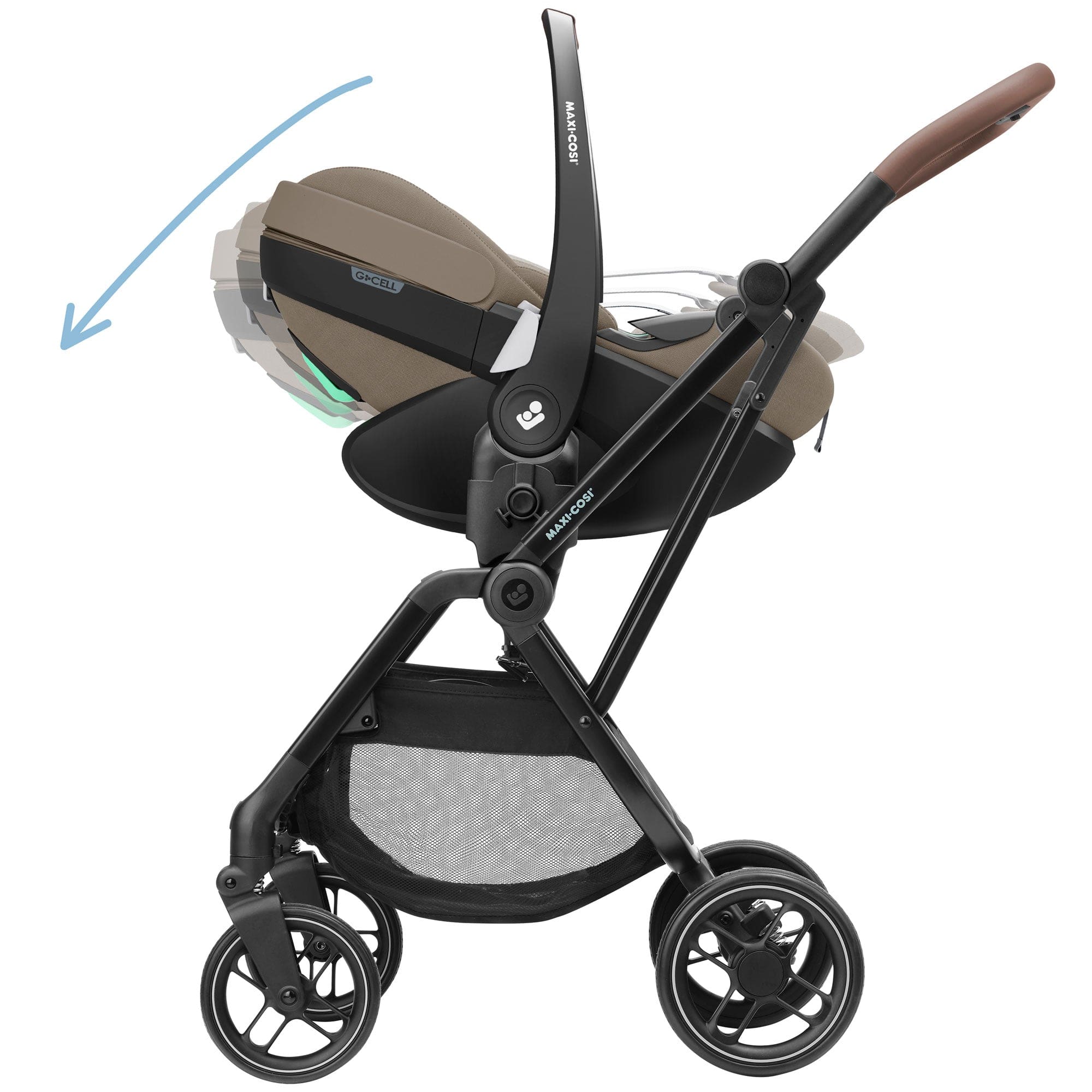 Maxi-Cosi Pebble 360 Pro V2 in Twillic Truffle Baby Car Seats