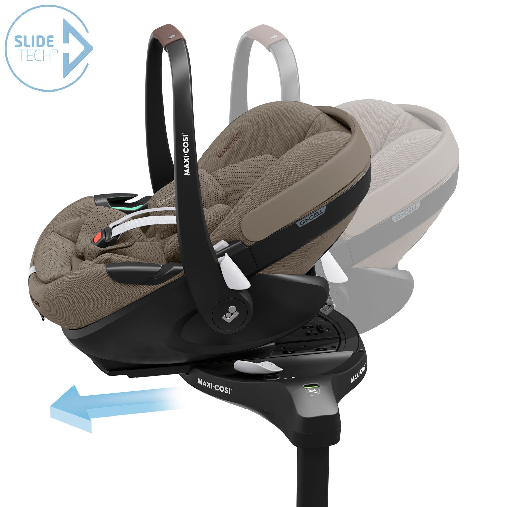 Maxi-Cosi Pebble 360 Pro V2 in Twillic Truffle Baby Car Seats