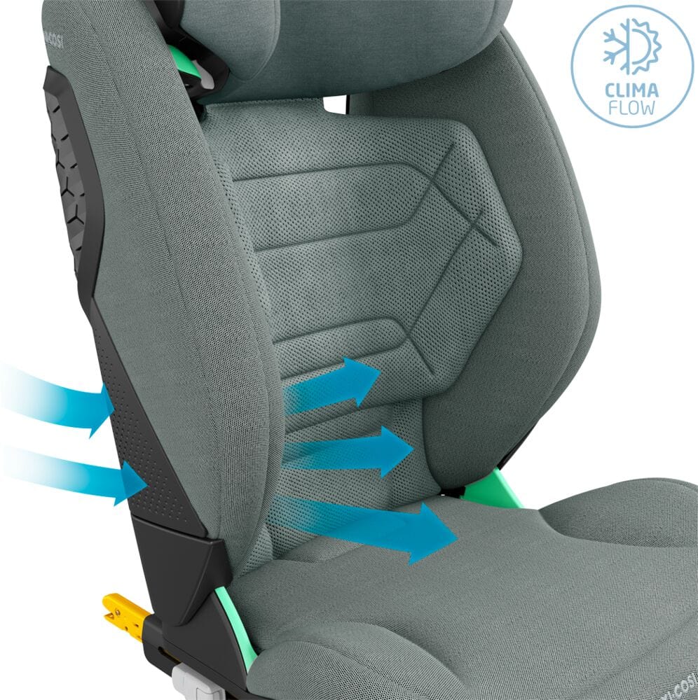 Maxi-Cosi Rodifix Pro 2 i-size Booster Seat in Authentic Grey 2 Highback Booster Seats 8800510113 8712930009337