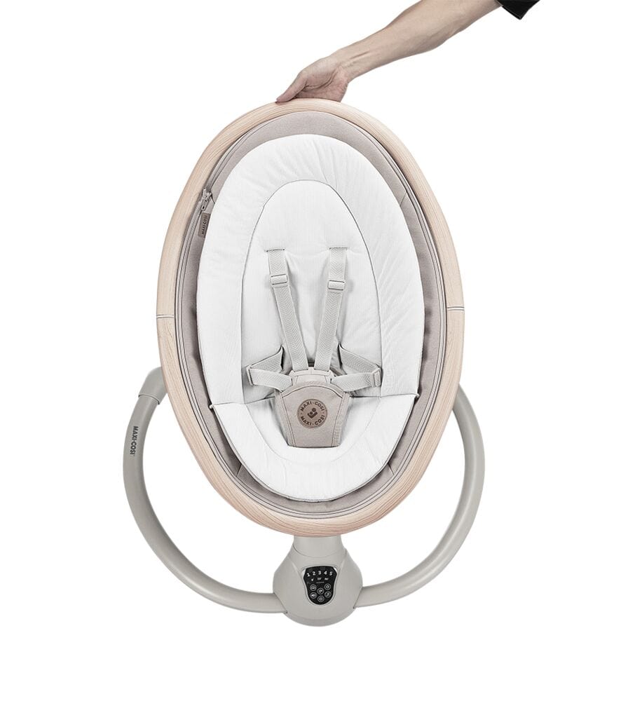 Maxi-Cosi Cassia Electric Swing in Classic Beige Rocking Bouncing Cradles 2840022300 3220660004973