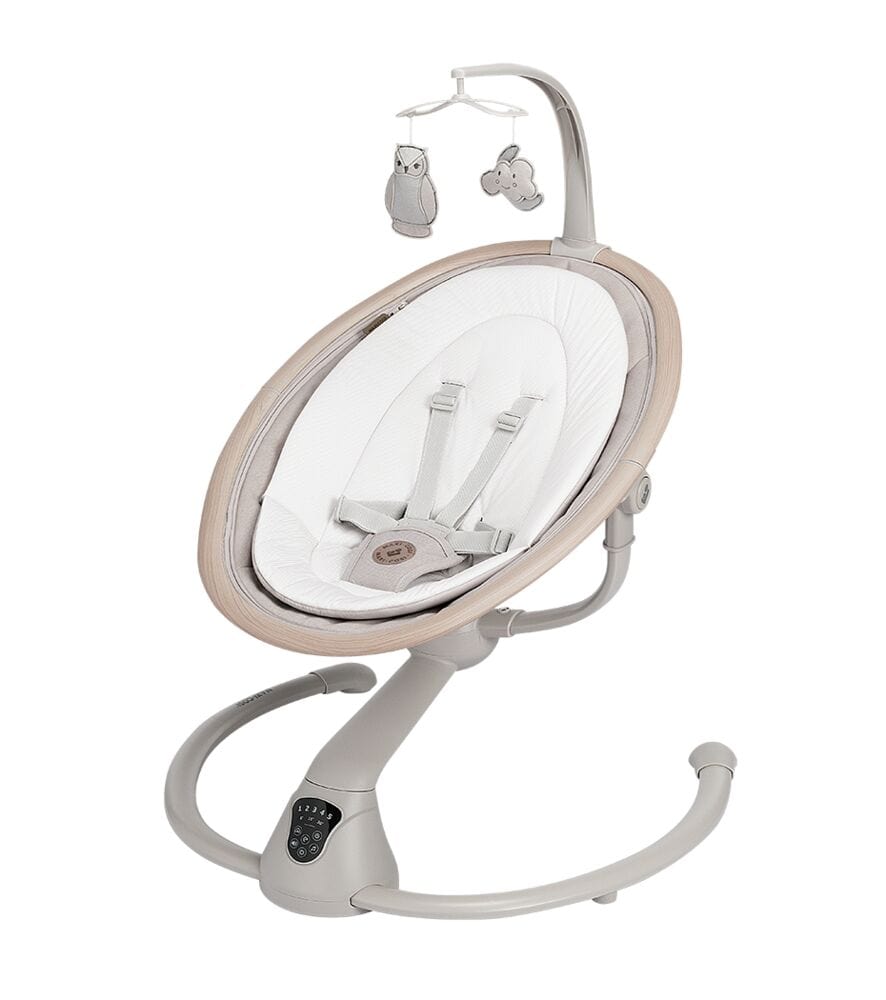 Maxi-Cosi Cassia Electric Swing in Classic Beige Rocking Bouncing Cradles 2840022300 3220660004973