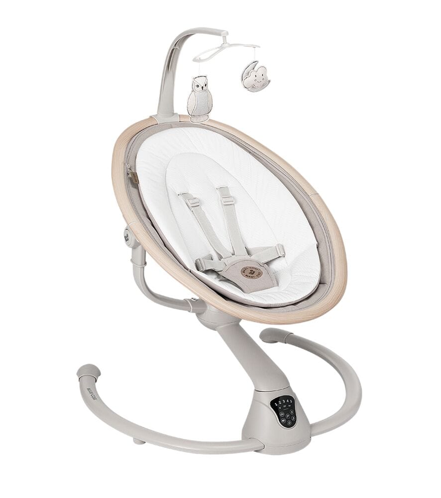 Maxi-Cosi Cassia Electric Swing in Classic Beige Rocking Bouncing Cradles 2840022300 3220660004973