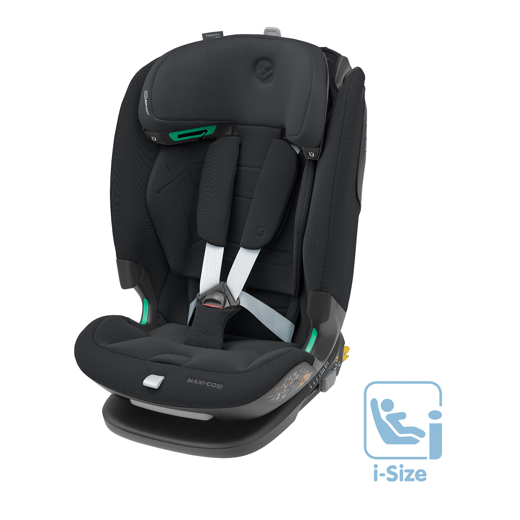 Maxi-Cosi Titan Pro 2 i-Size Car Seat in Authentic Graphite Toddler Car Seats 8618550110 8712930183471