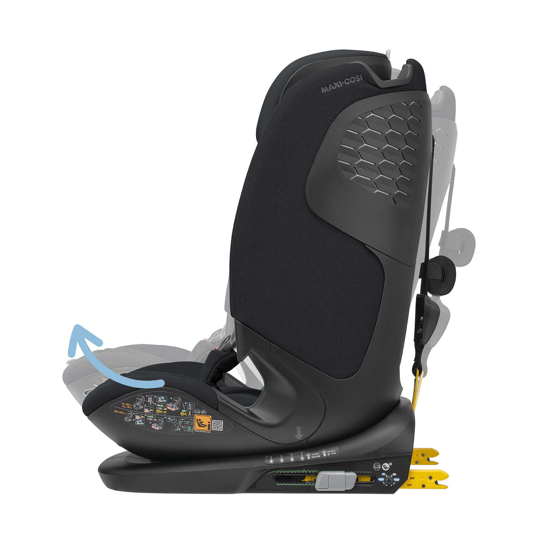 Maxi-Cosi Titan Pro 2 i-Size Car Seat in Authentic Graphite Toddler Car Seats 8618550110 8712930183471