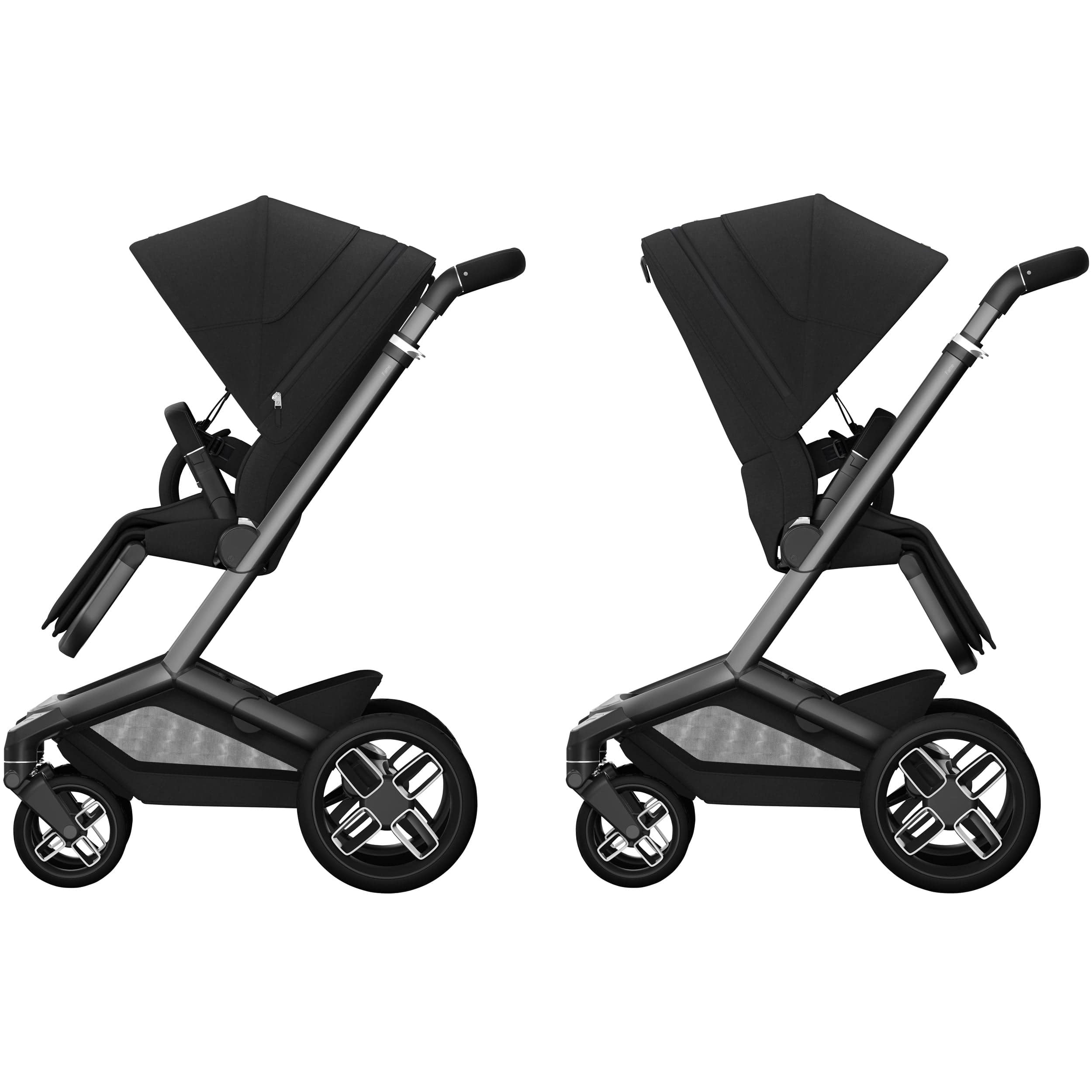 Maxi-Cosi FAME 9 Piece Complete Bundle in Twillic Black Travel Systems KF63900000