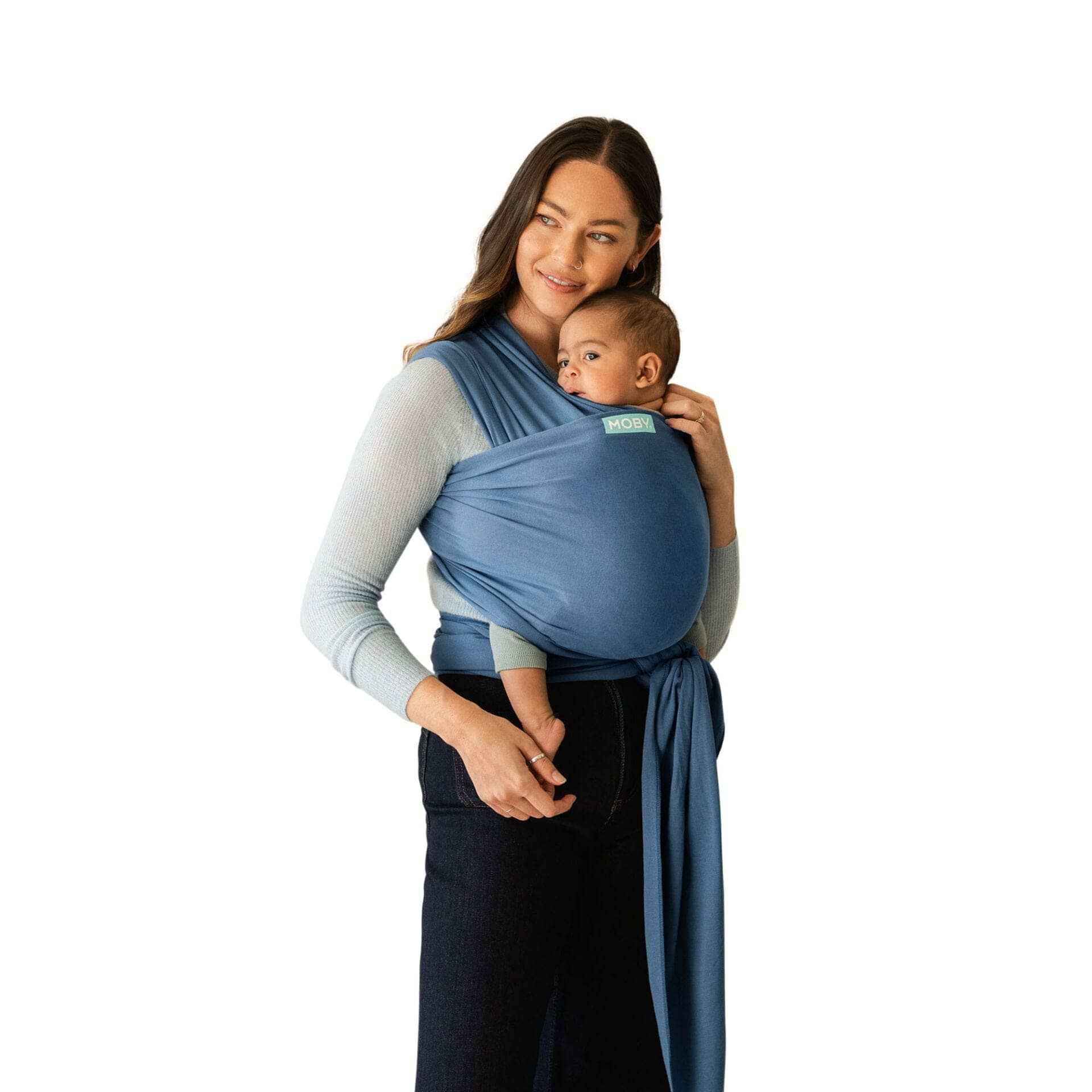 Moby Classic Wrap Ocean Baby Carriers MOB-MCL-144 818770017223