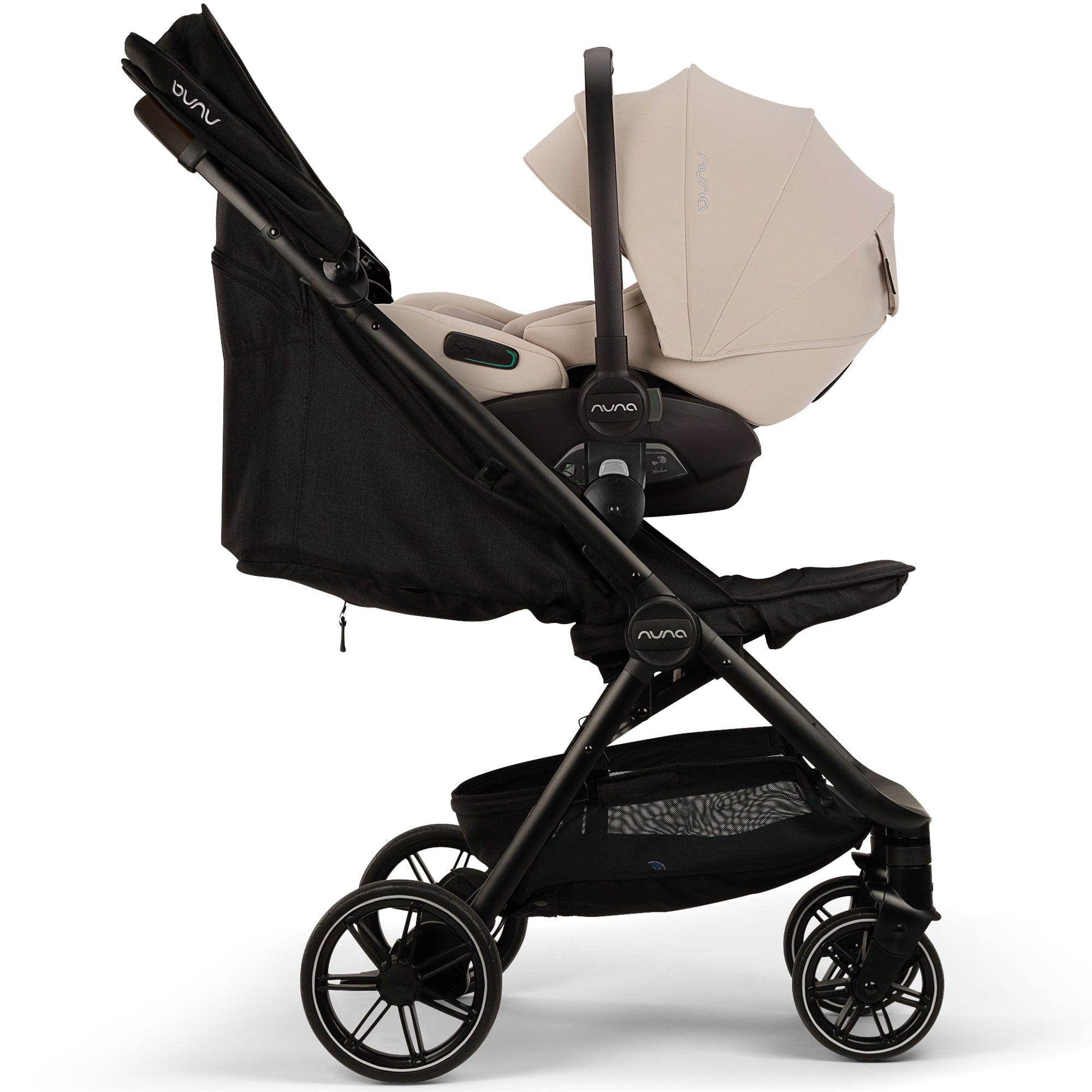 Nuna ARRA Flex Infant Carrier in Biscotti Baby Car Seats