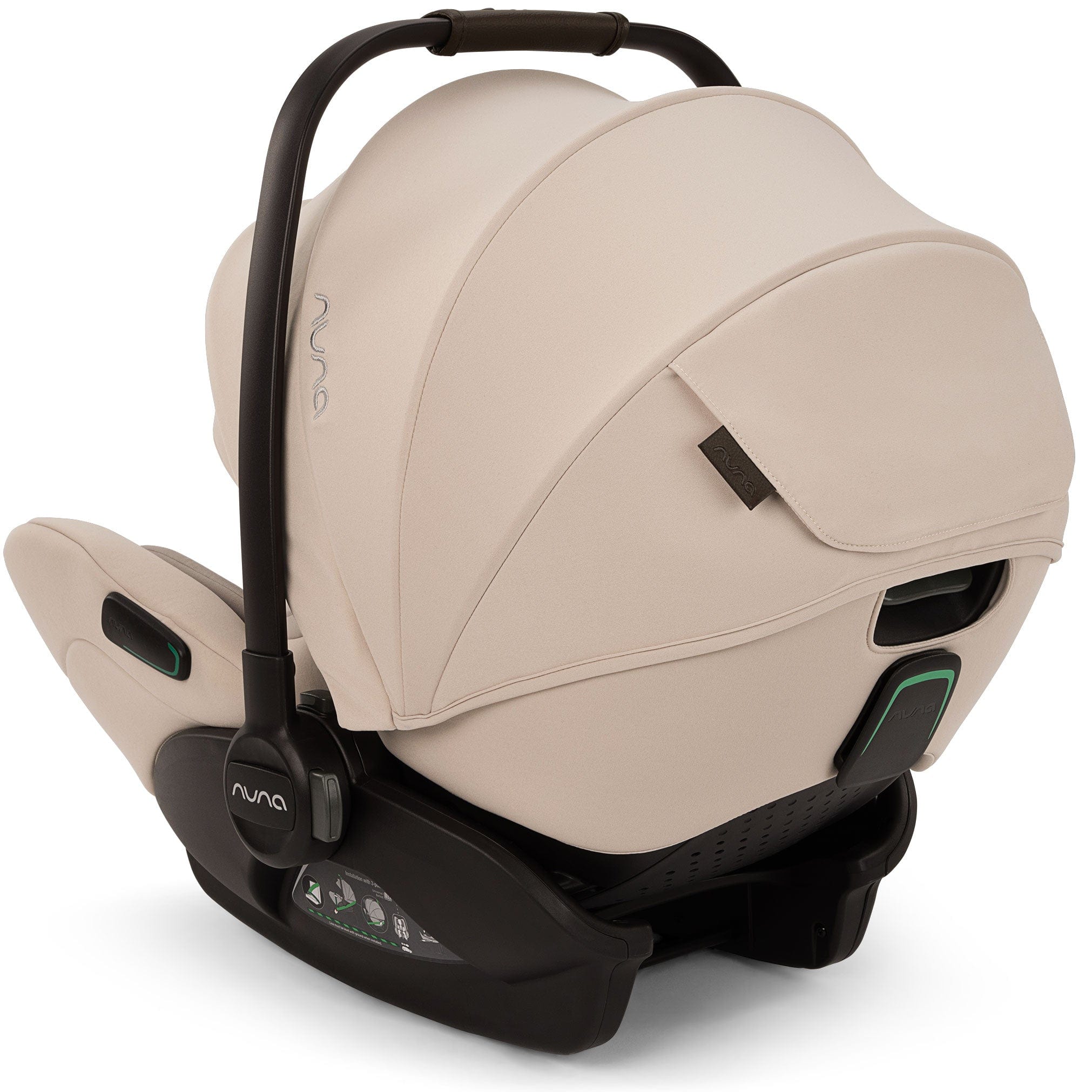 Nuna ARRA Flex Infant Carrier in Biscotti Baby Car Seats