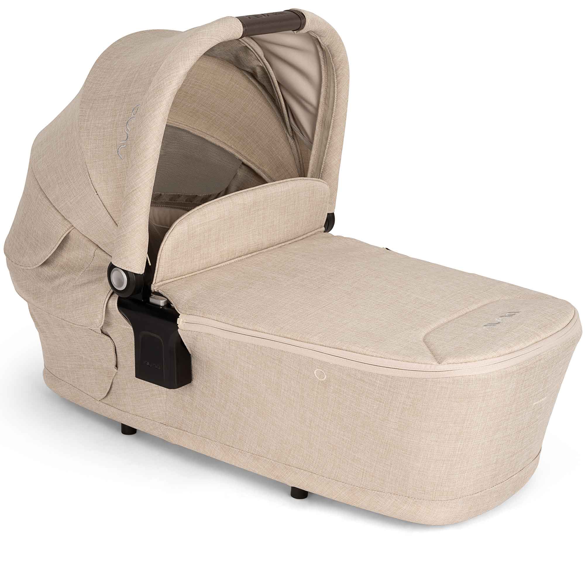 Nuna LYTL Carrycot in Biscotti Chassis & Carrycots