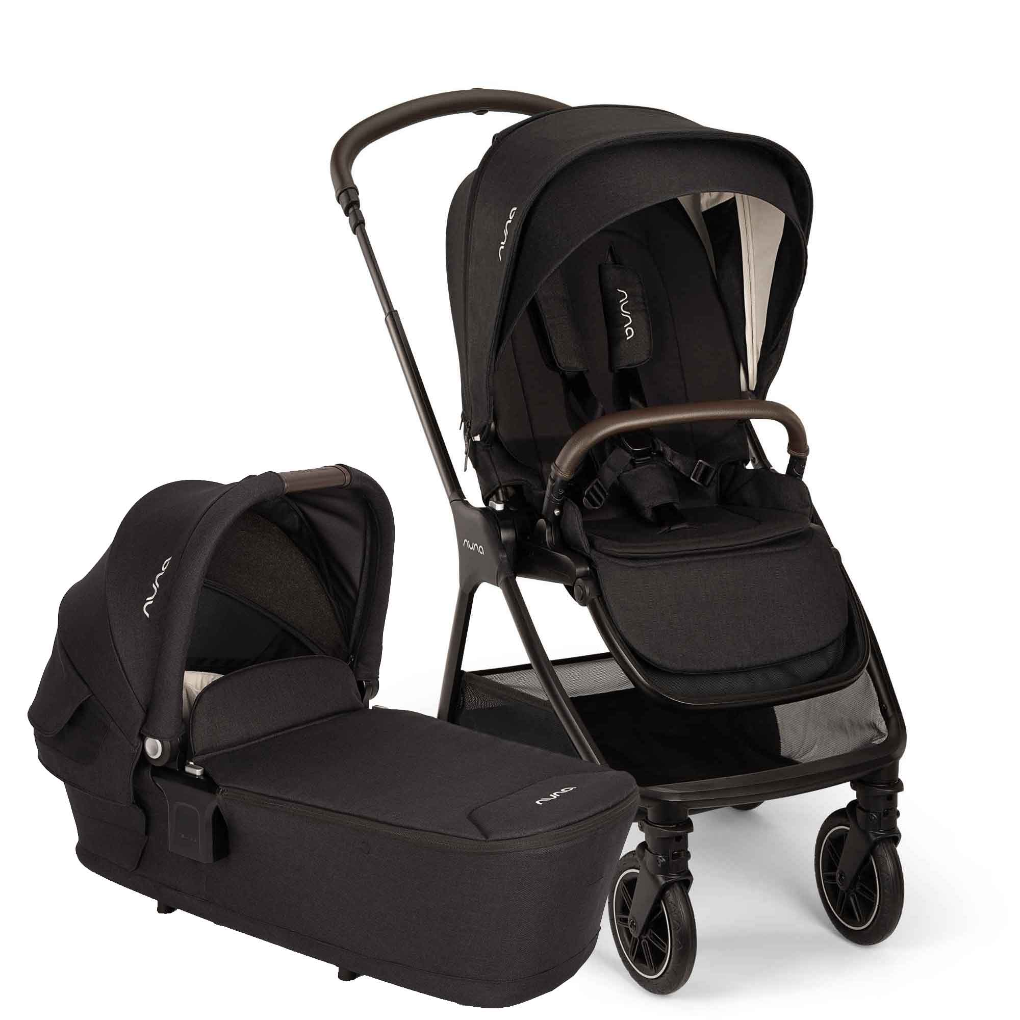 Nuna TRIV Next 2in1 Pram in Caviar Pushchairs & Buggies 18588-TRIV-CAV 8720874761631