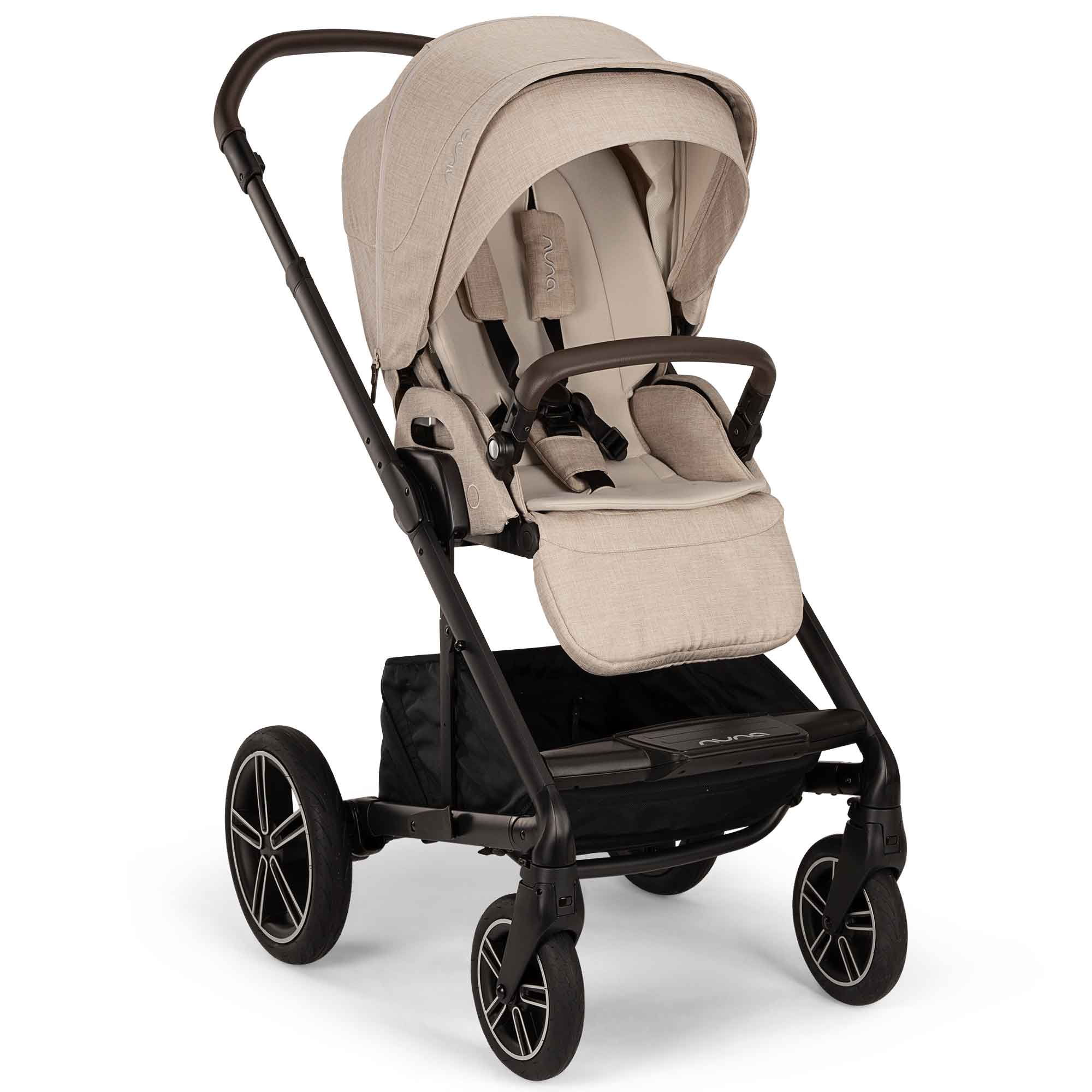 Nuna MIXX Next & ARRA Flex & BASE Curv Bundle in Biscotti Travel Systems Z2BNMIXX1045UK 5056080617749