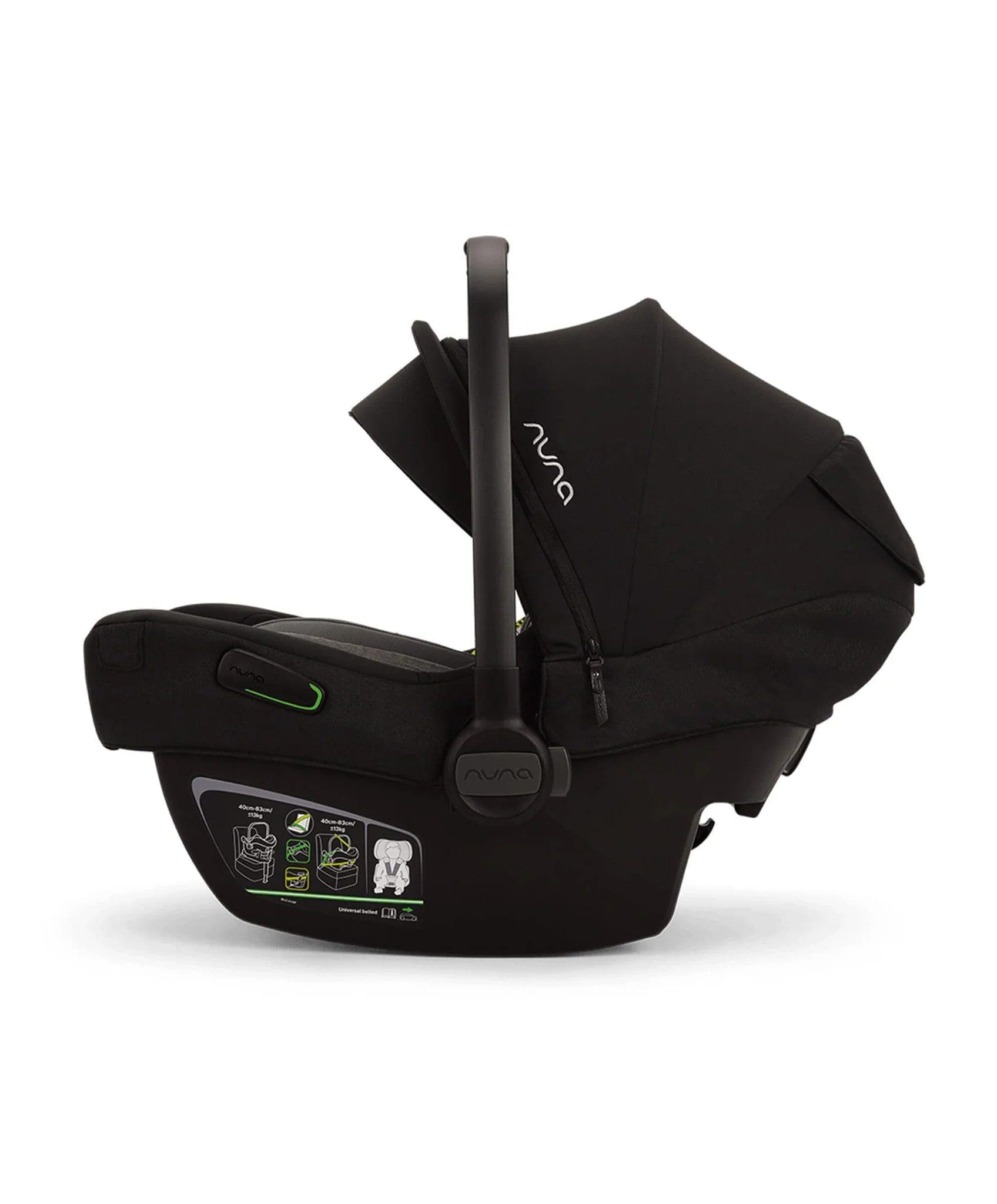 Nuna TRIV Next Generation Pipa Bundle in Caviar Travel Systems