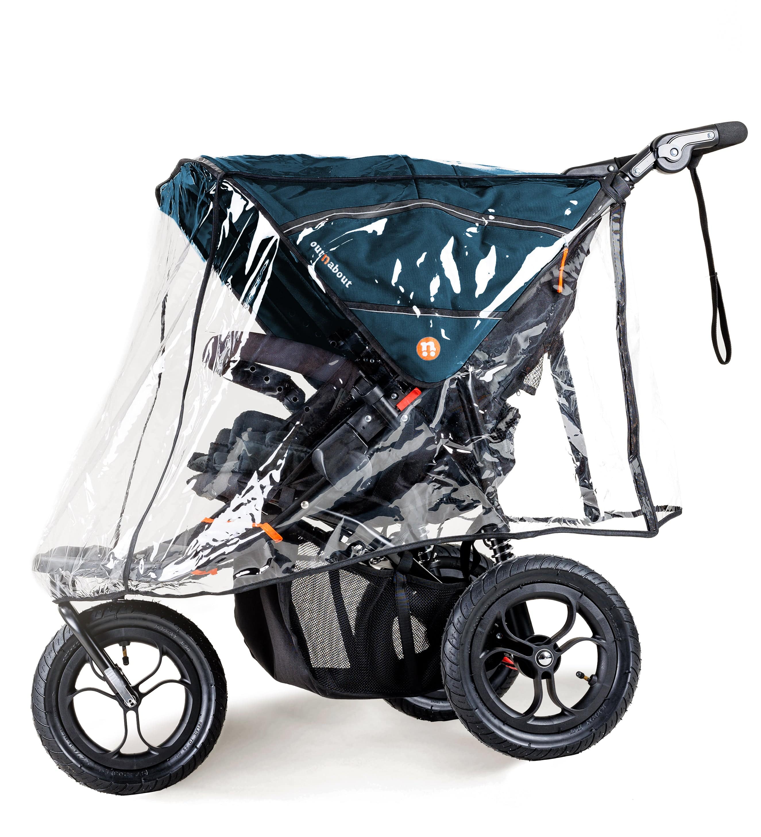 Out n About Nipper Double Duo Comfort Bundle in Highland Blue 3 Wheeler Pushchair Bundles 15791-DTN-COM-BLU 5060167546136