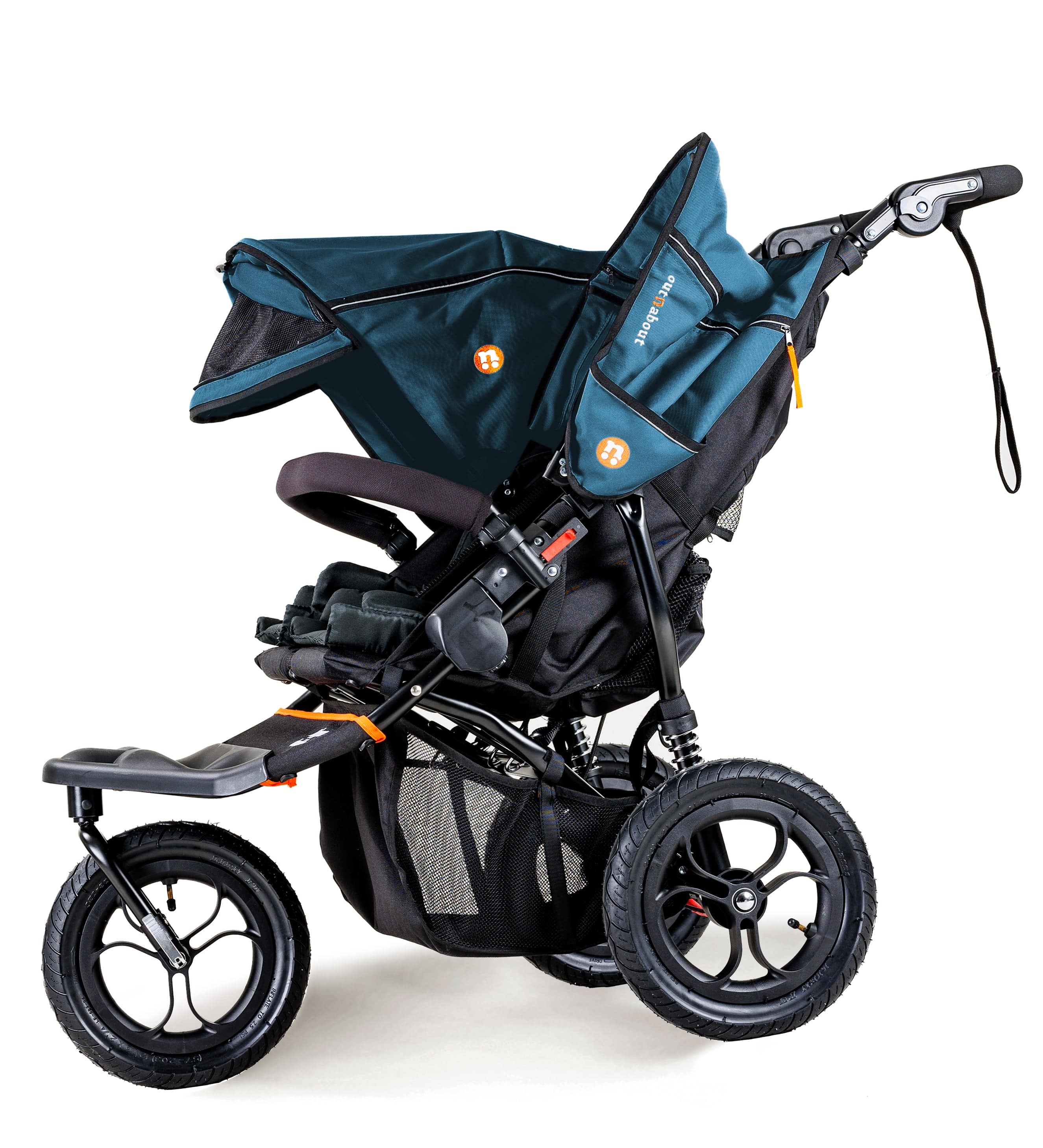 Out n About Nipper Double Duo Comfort Bundle in Highland Blue 3 Wheeler Pushchair Bundles 15791-DTN-COM-BLU 5060167546136