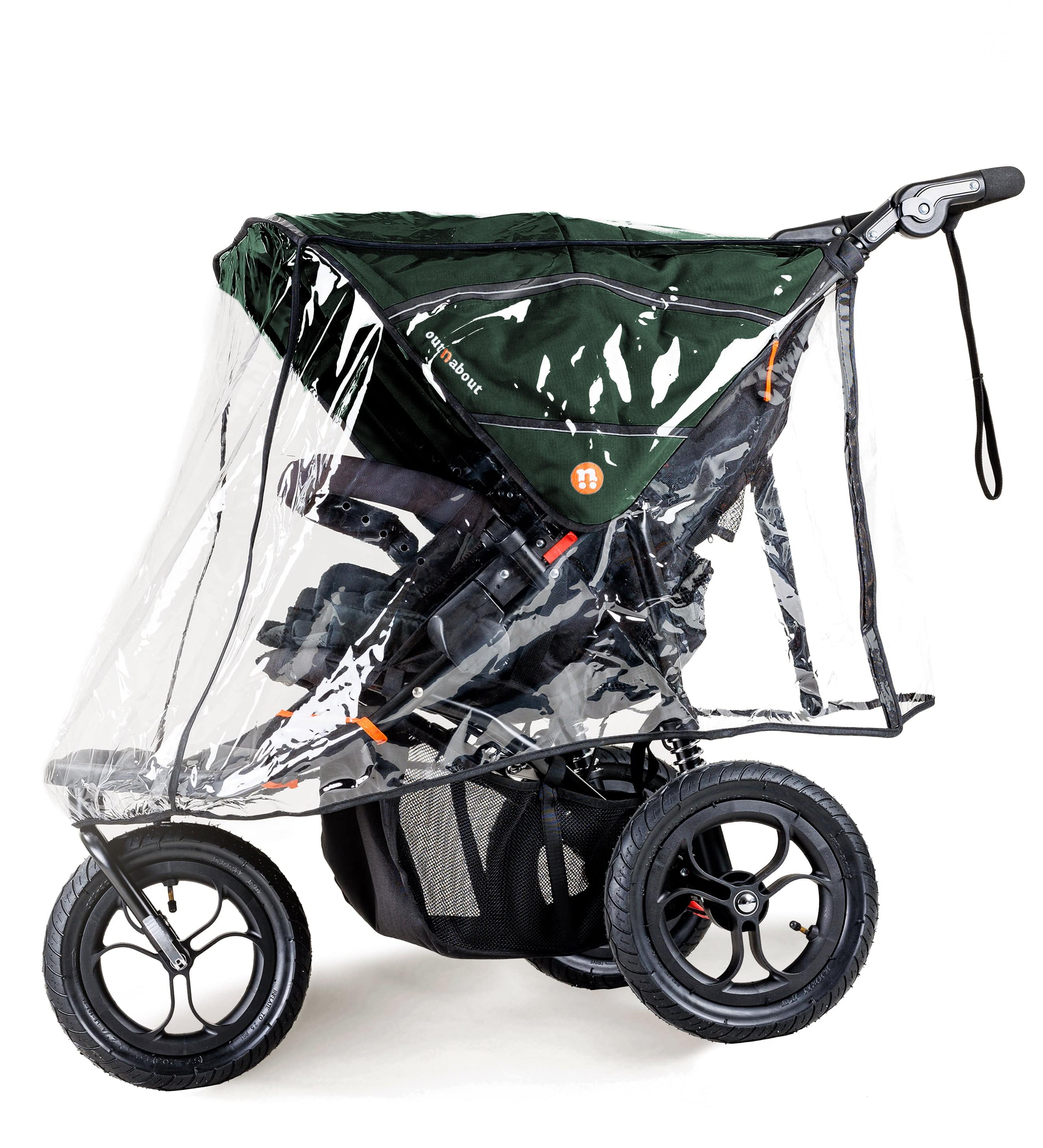 Out n About Nipper Double Duo Comfort Bundle in Sycamore Green 3 Wheeler Pushchair Bundles 15780-DTN-COM-GRE 5060167546129