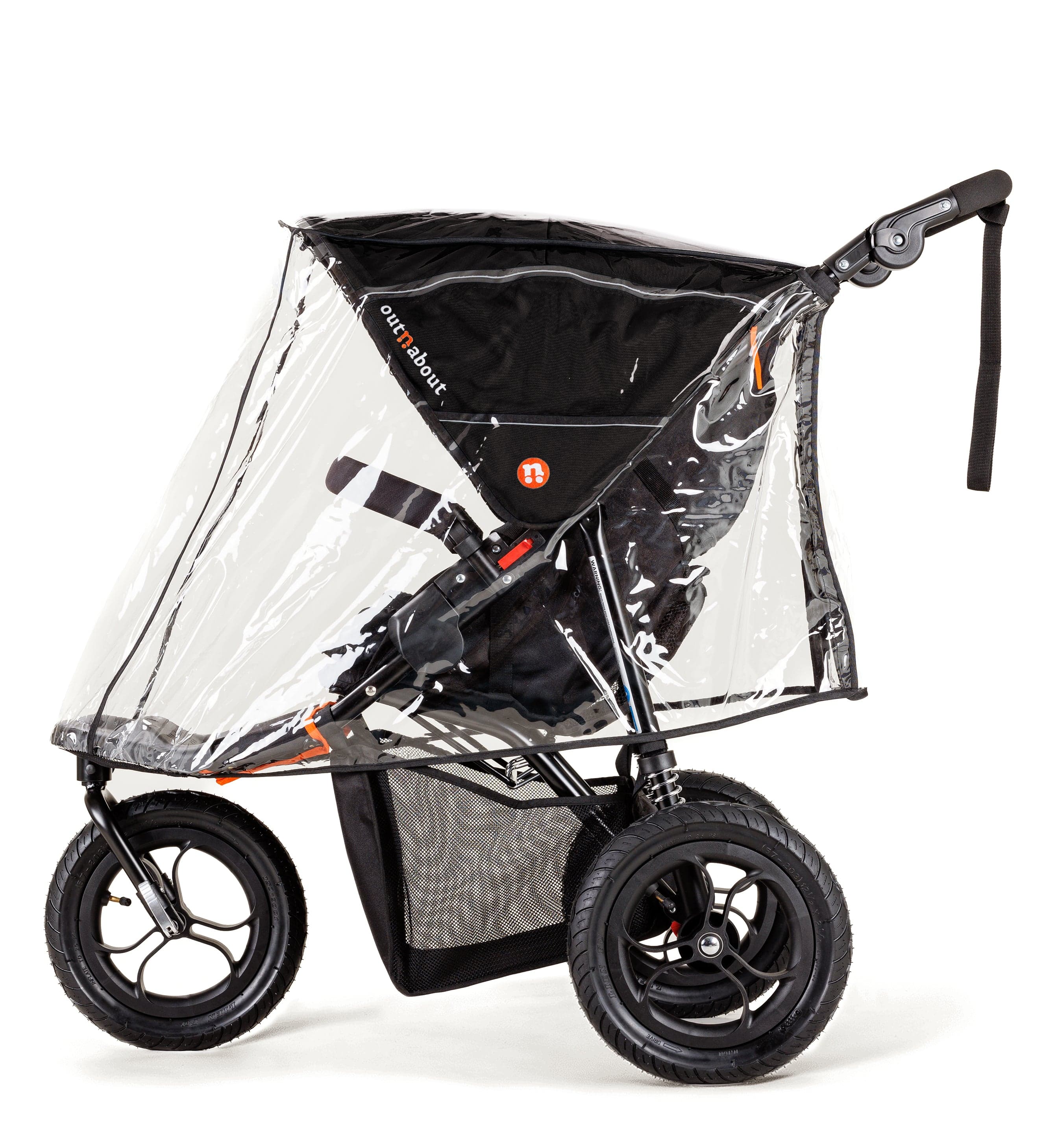 Out n About Nipper Single Comfort Bundle in Summit Black 3 Wheeler Pushchair Bundles 15819-SGL-SBL 5060167546778