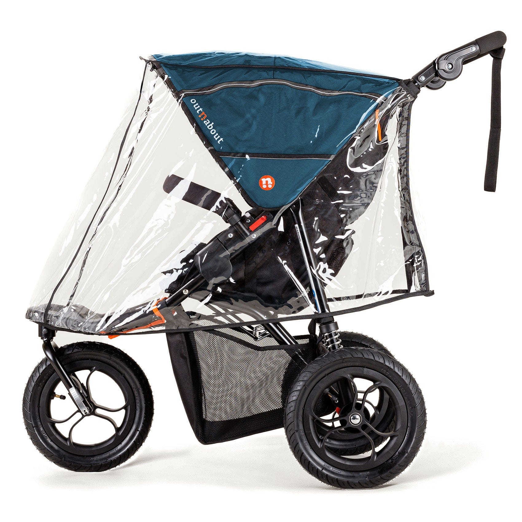 Out n About Nipper Single Essentials Bundle in Highland Blue 3 Wheeler Pushchair Bundles 15809-SGL-BLU 5060167546136