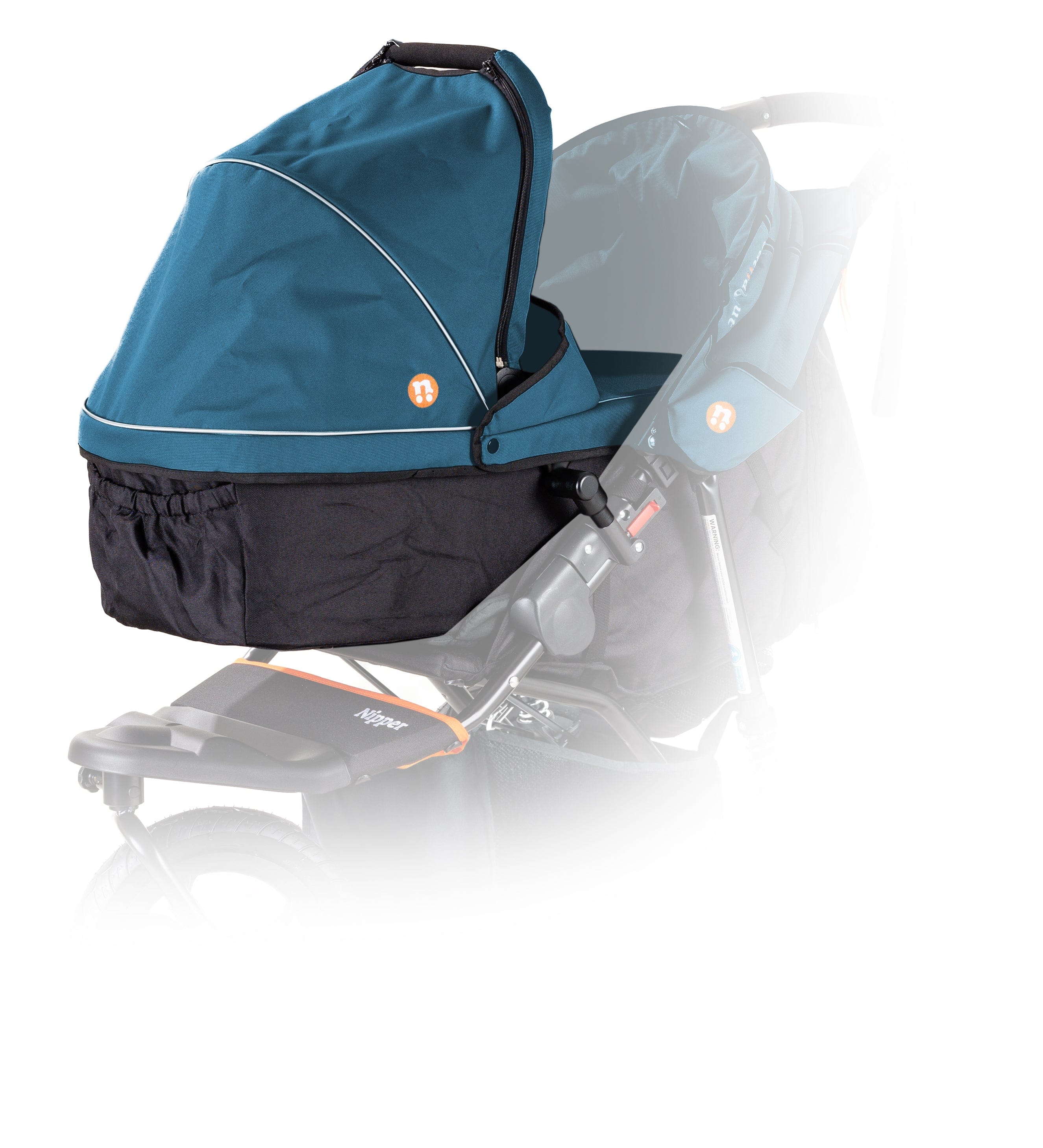 Out n About Nipper Single Essentials Bundle in Highland Blue 3 Wheeler Pushchair Bundles 15809-SGL-BLU 5060167546136