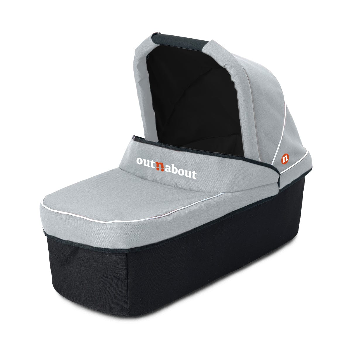 Out n About Nipper Single Essentials Bundle in Rock Salt Grey 3 Wheeler Pushchair Bundles 15879-SGL-RSG 5060167546112