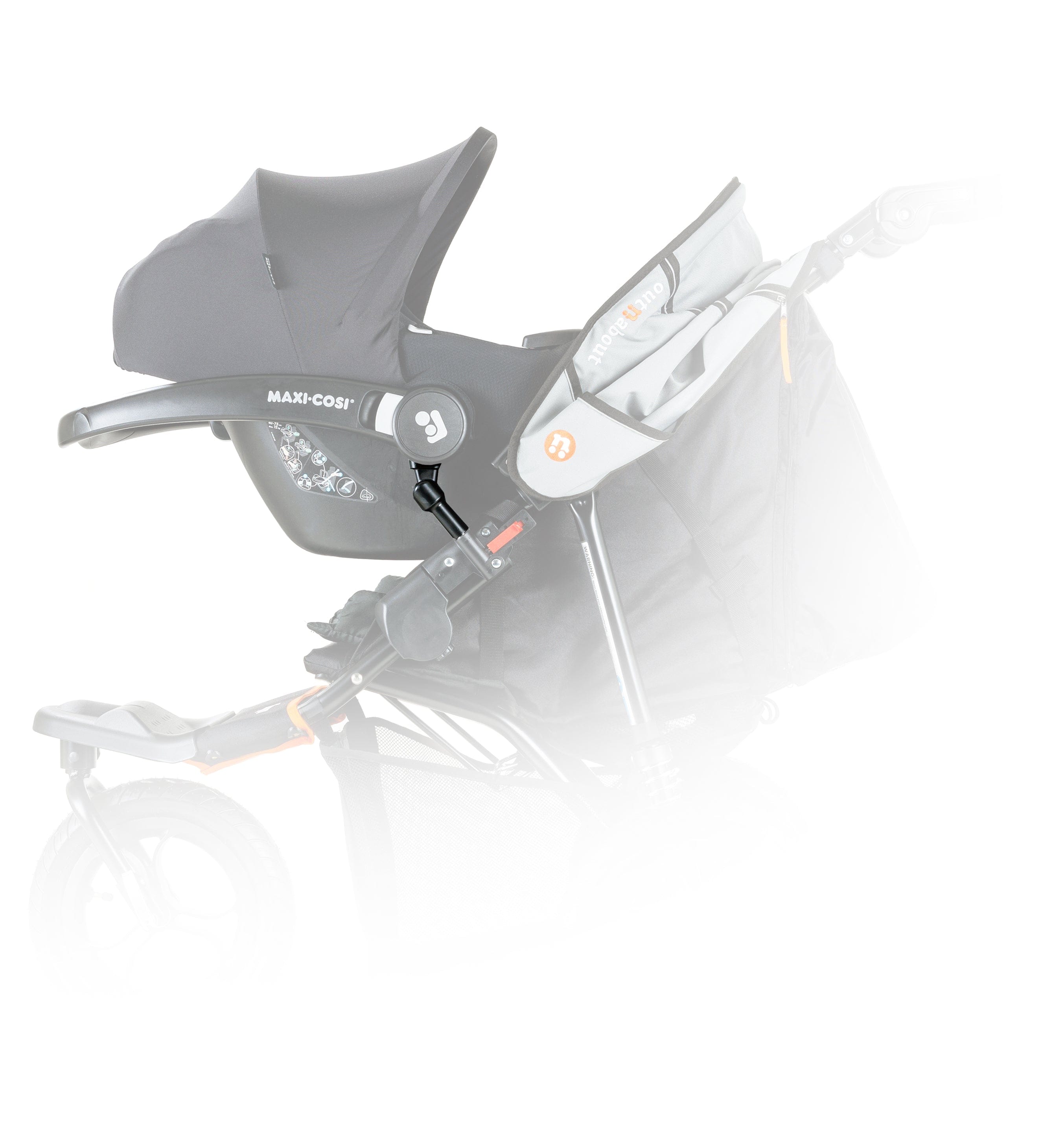 Out n About Nipper Single Essentials Bundle in Summit Black 3 Wheeler Pushchair Bundles 15878-SGL-SBL 5060167546778