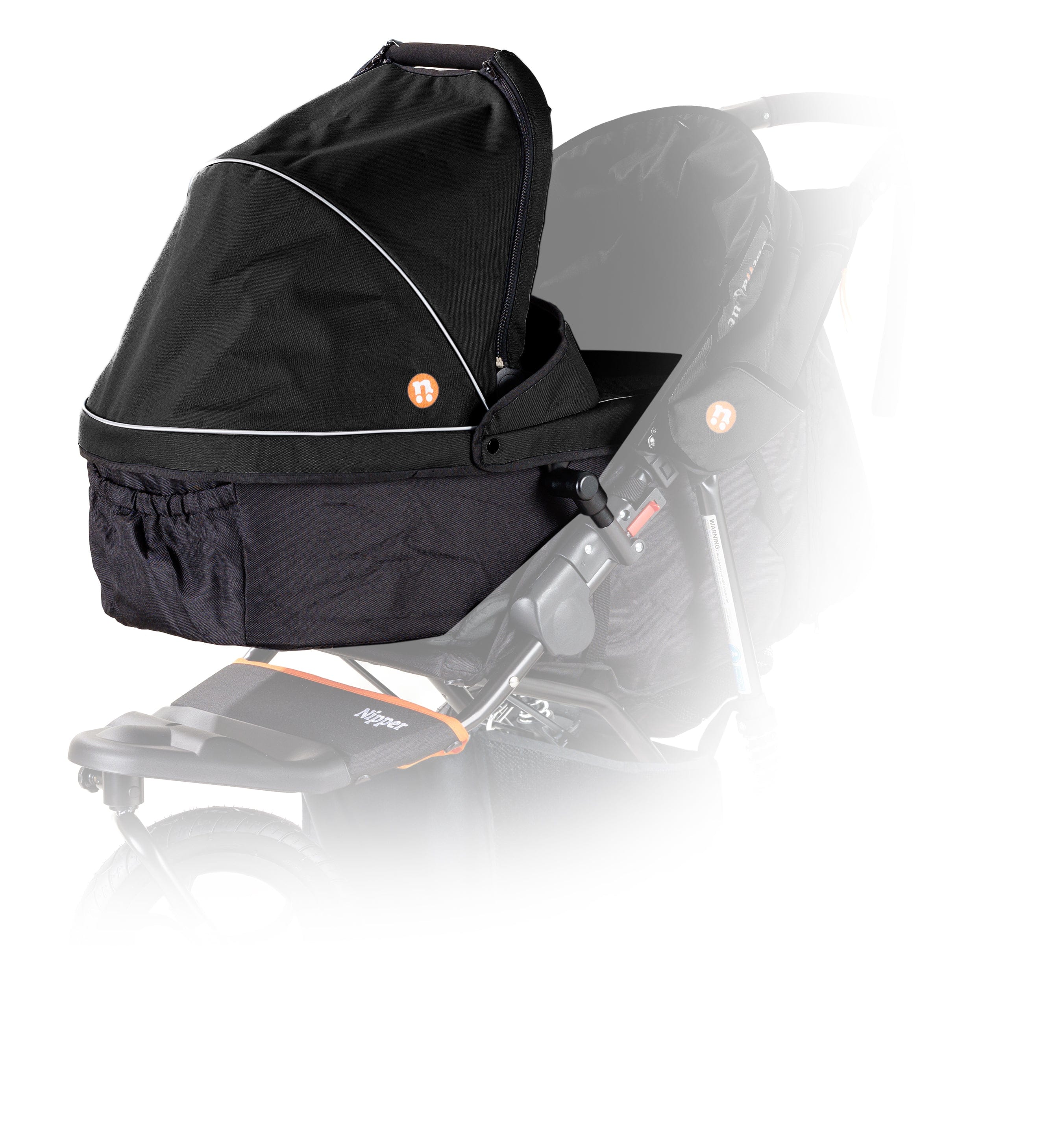 Out n About Nipper Single Essentials Bundle in Summit Black 3 Wheeler Pushchair Bundles 15878-SGL-SBL 5060167546778