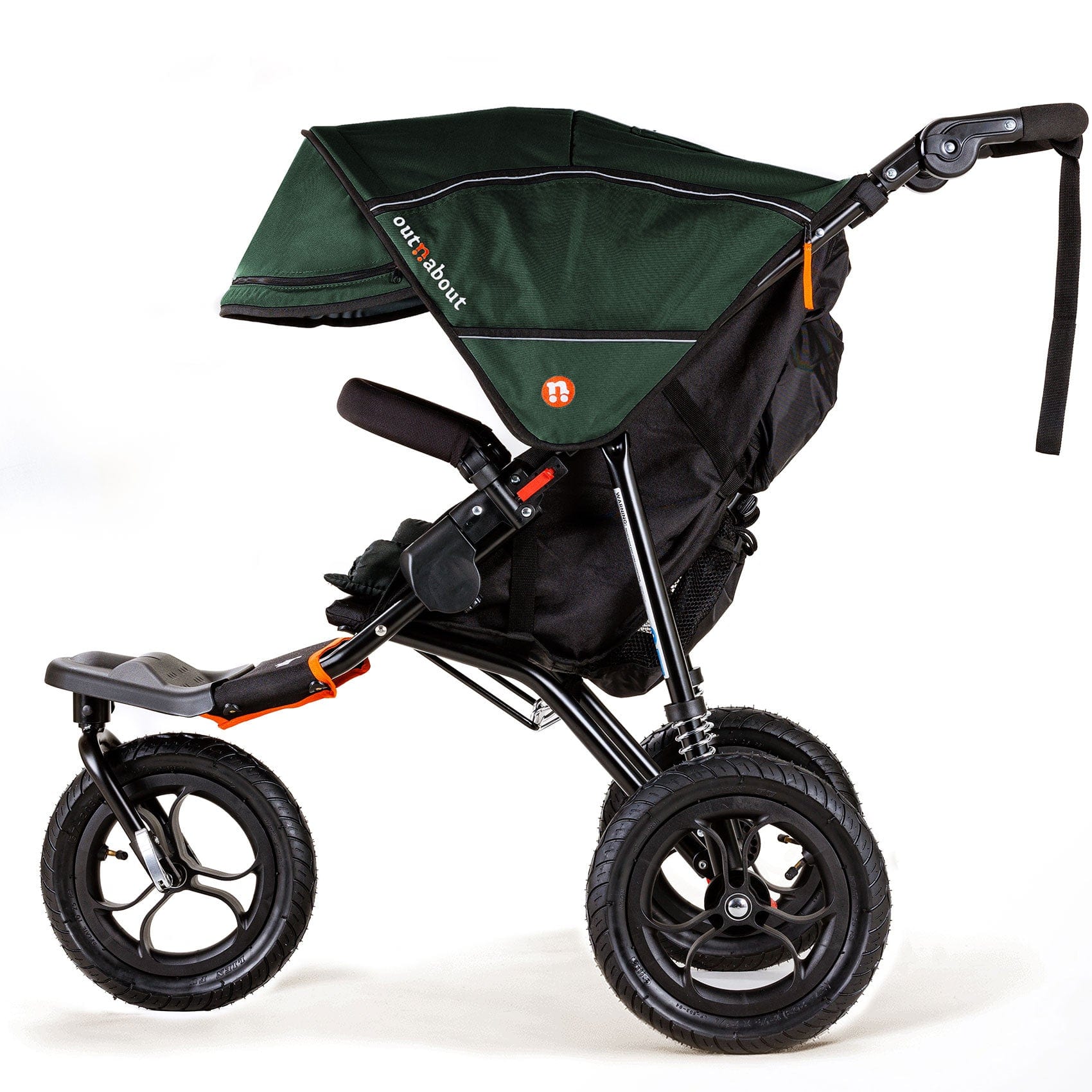 Out n About Nipper Single Essentials Bundle in Sycamore Green 3 Wheeler Pushchair Bundles 15880-SGL-GRE 5060167546129