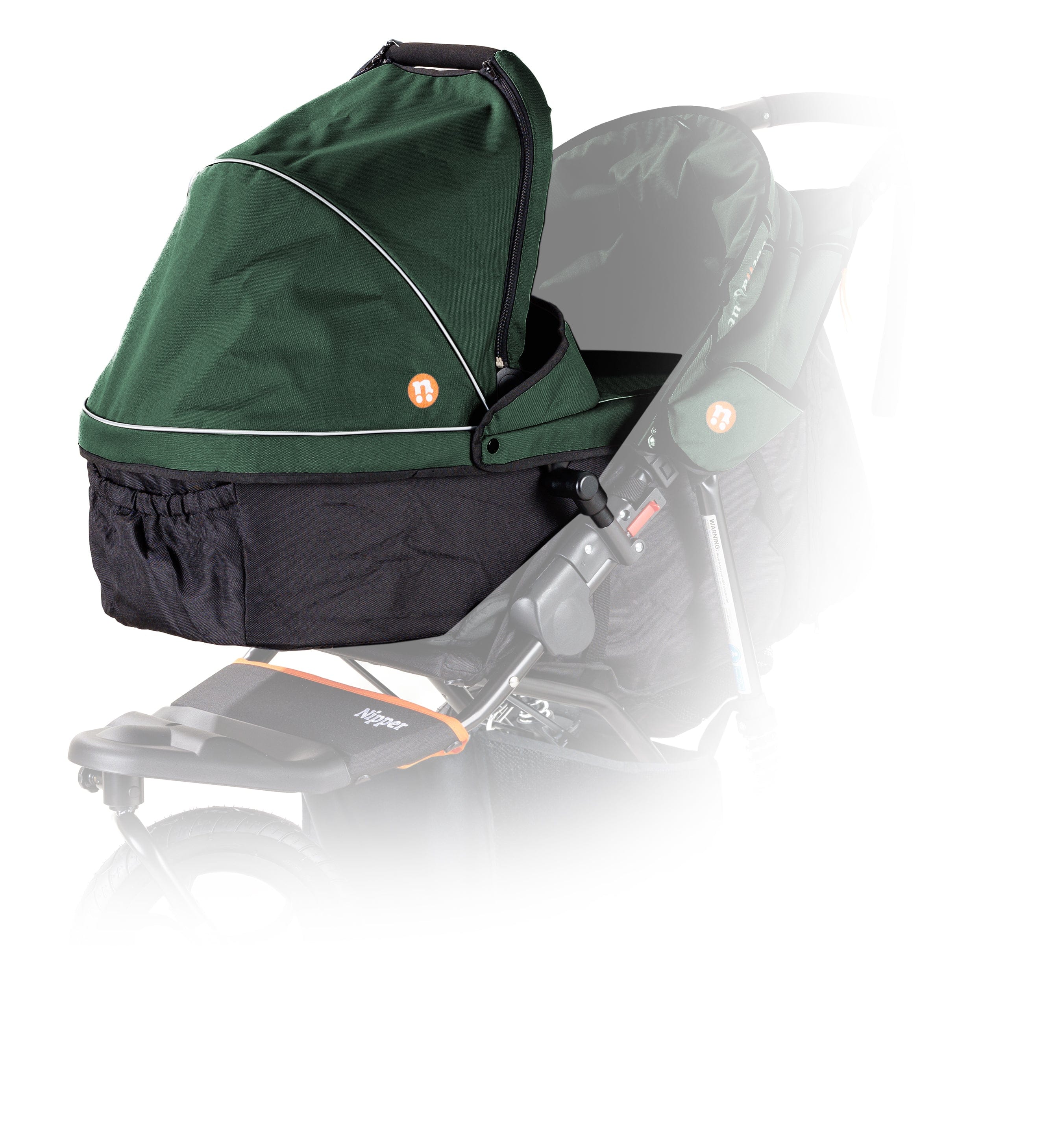 Out n About Nipper Single Essentials Bundle in Sycamore Green 3 Wheeler Pushchair Bundles 15880-SGL-GRE 5060167546129