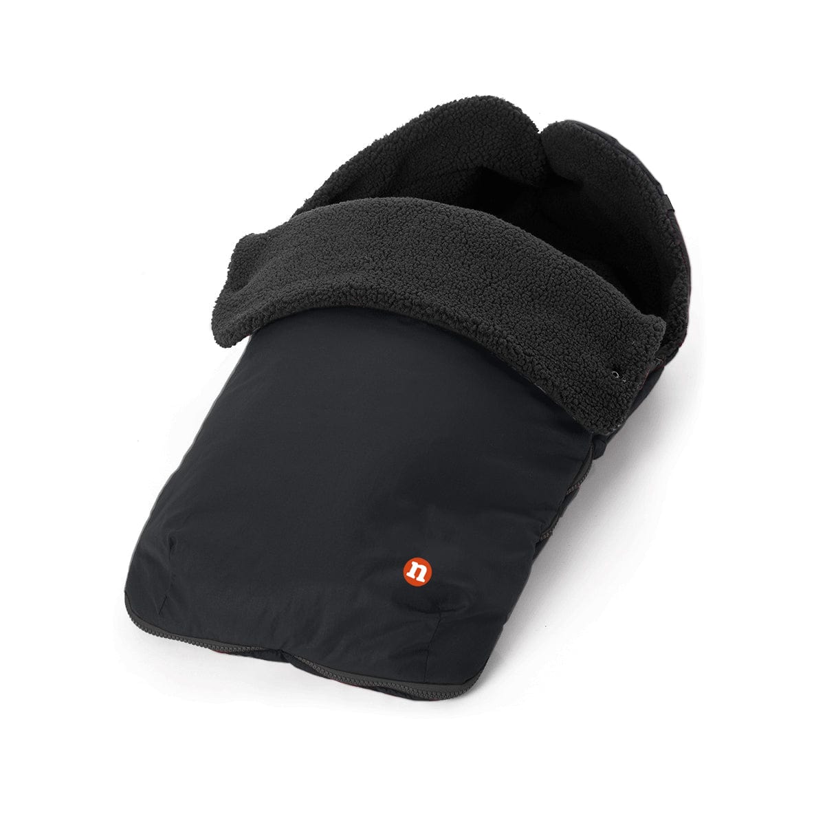 Out N About Nipper V5 Footmuff in Summit Black Footmuffs & Liners