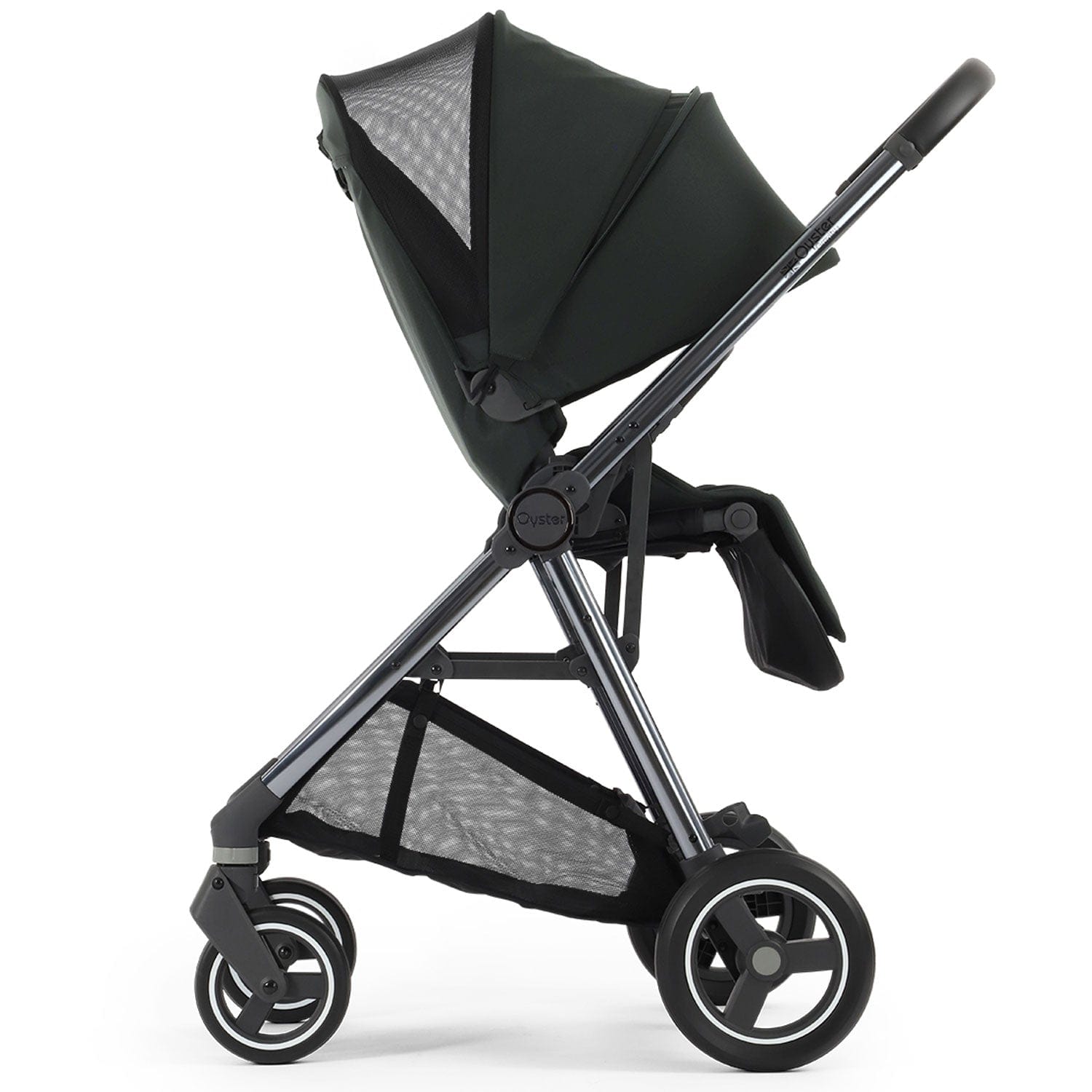 Oyster Gravity+ 5 Piece Bundle in Black Olive Baby Prams