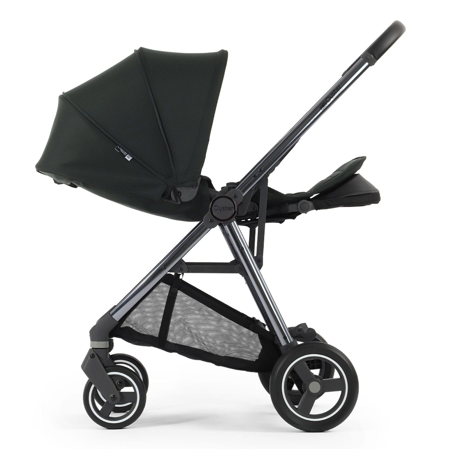 Oyster Gravity+ 5 Piece Bundle in Black Olive Baby Prams