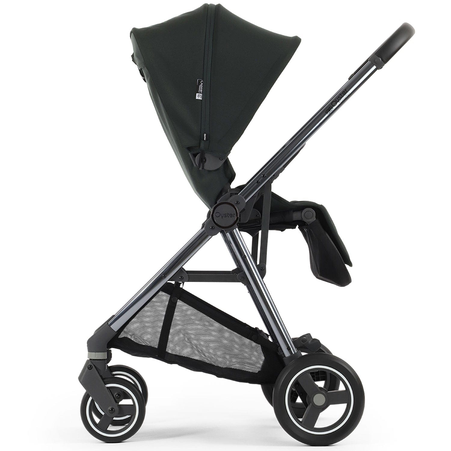 Oyster Gravity+ 5 Piece Bundle in Black Olive Baby Prams