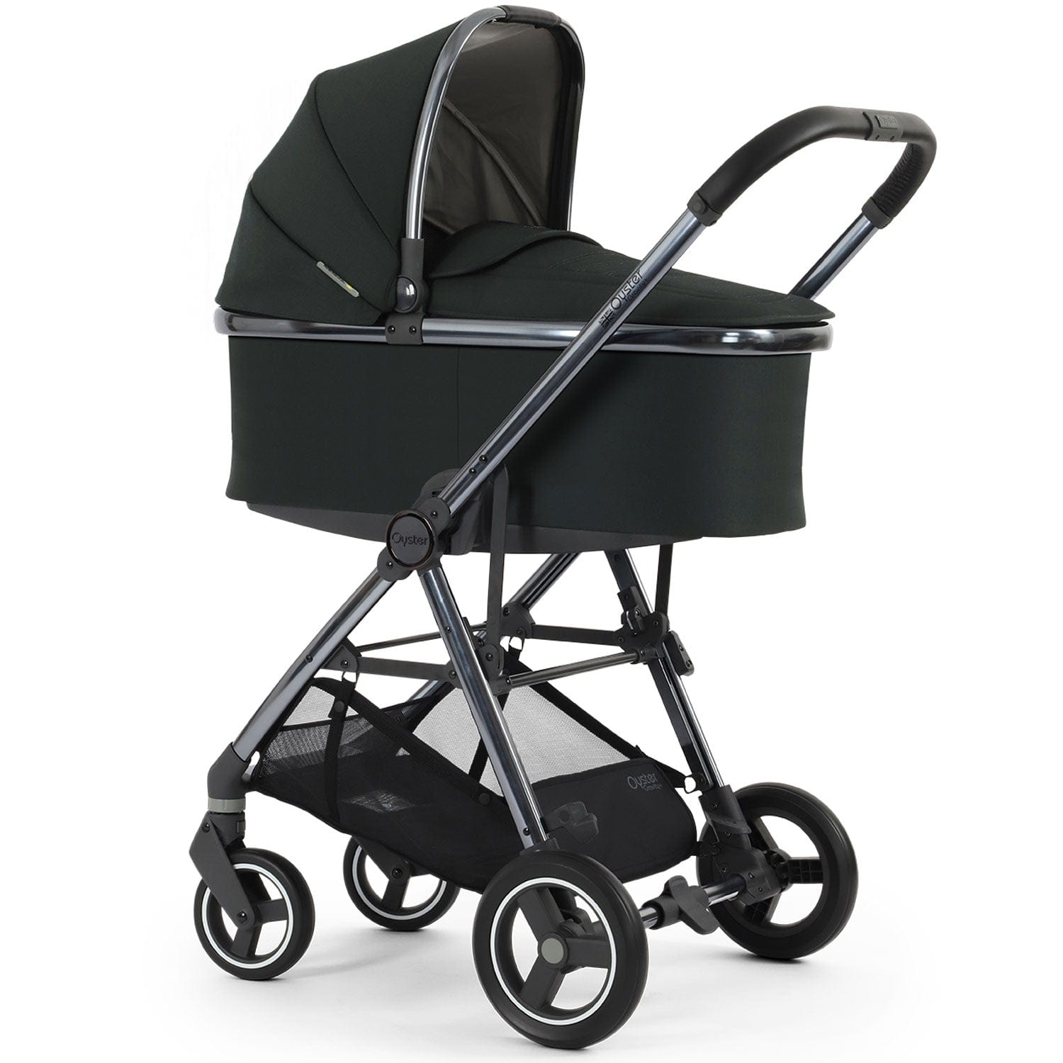 Oyster Gravity+ 5 Piece Bundle in Black Olive Baby Prams