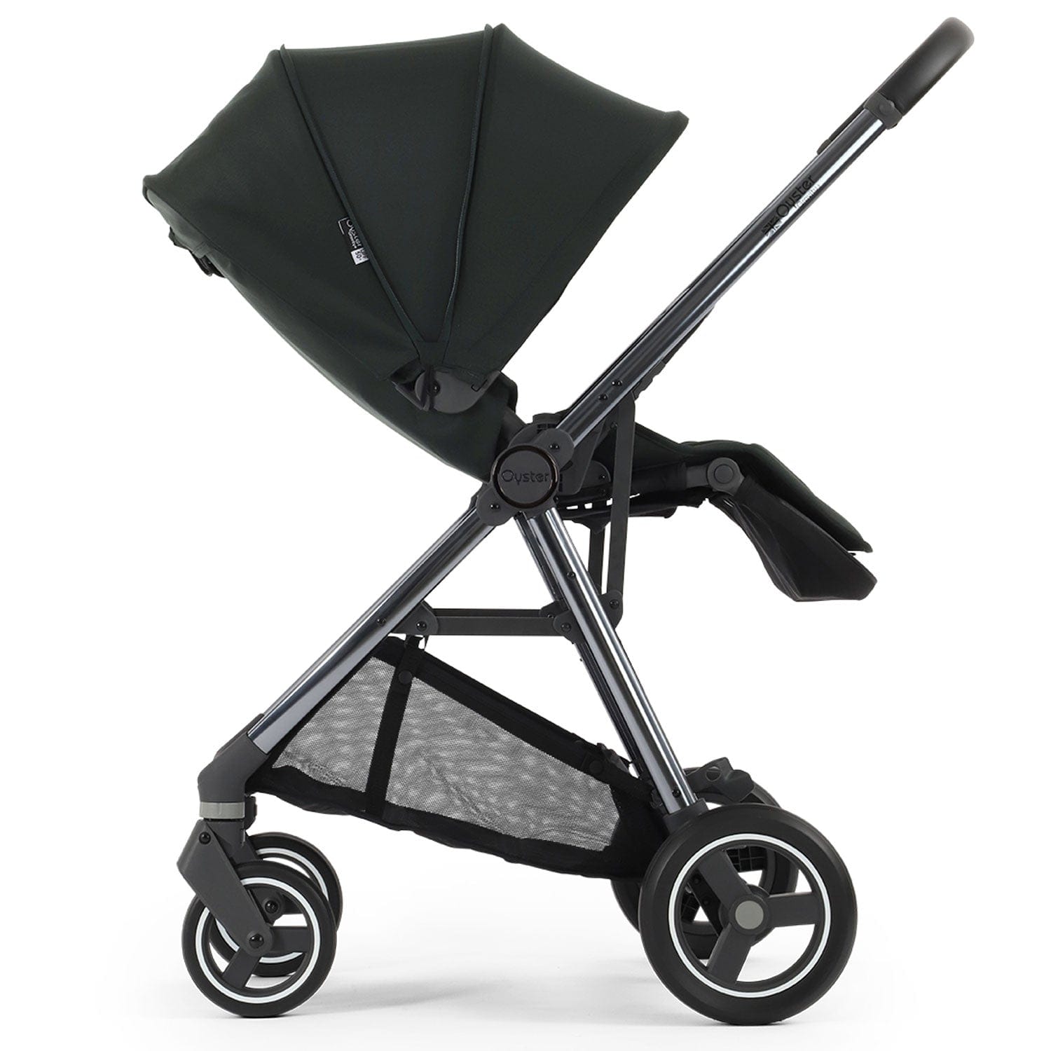 Oyster Gravity+ 5 Piece Bundle in Black Olive Baby Prams