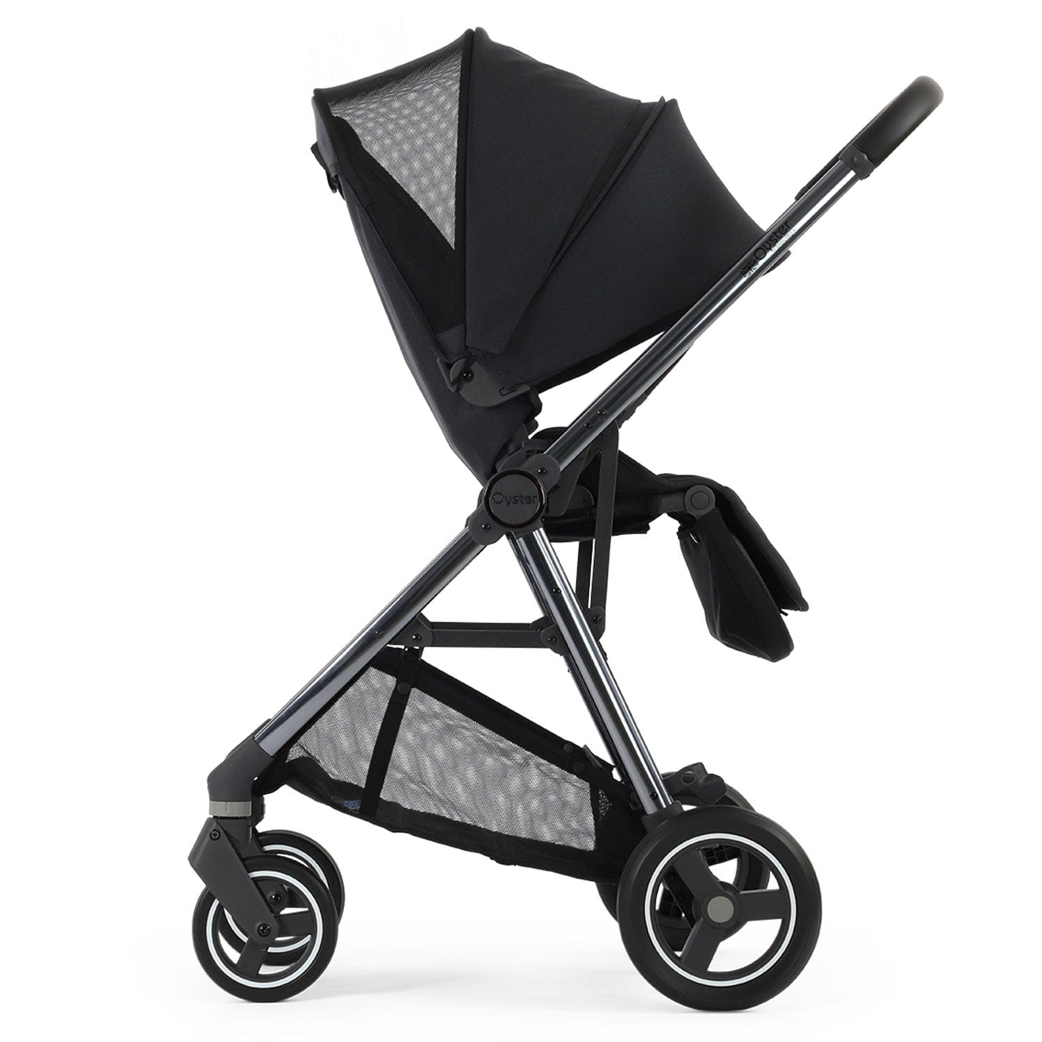 Oyster Gravity+ 5 Piece Bundle in Carbonite Baby Prams